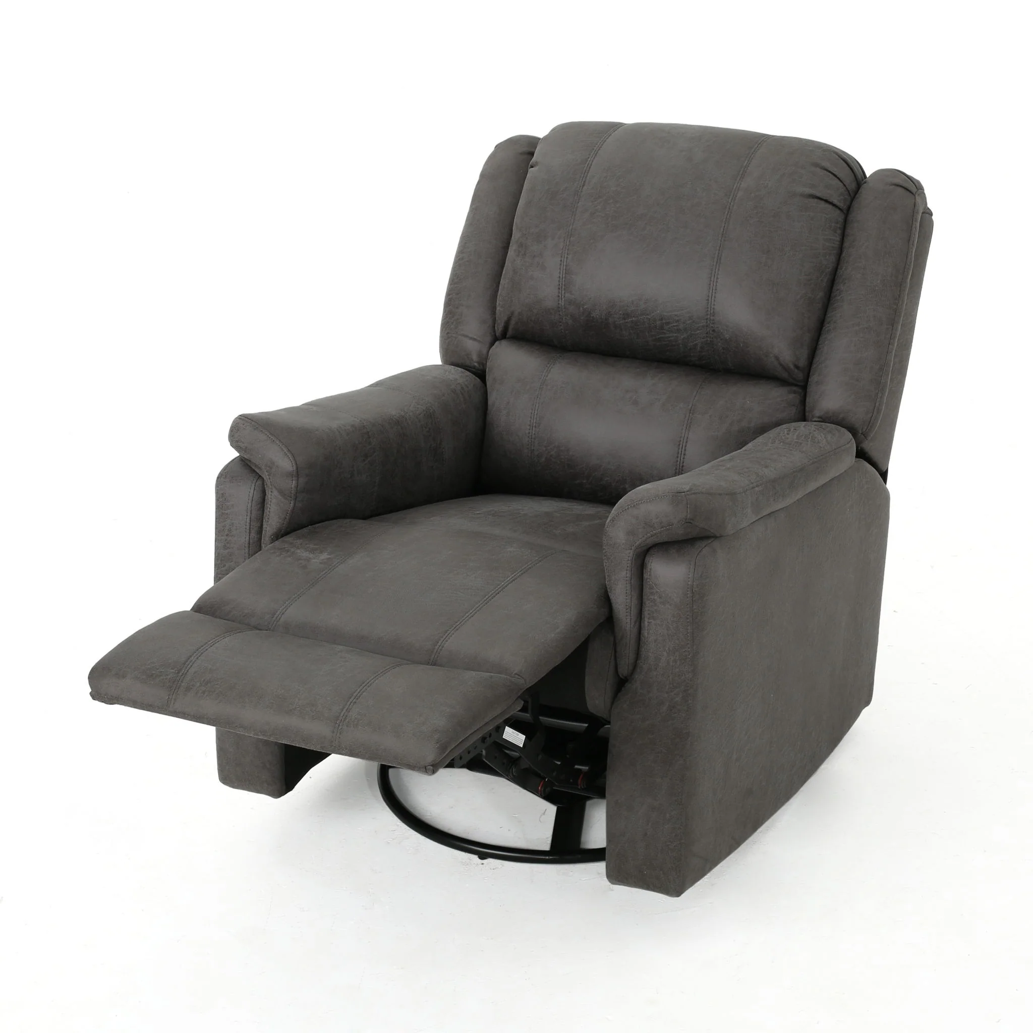Contemporary Glider Recliner With Swivel Function - Image 6