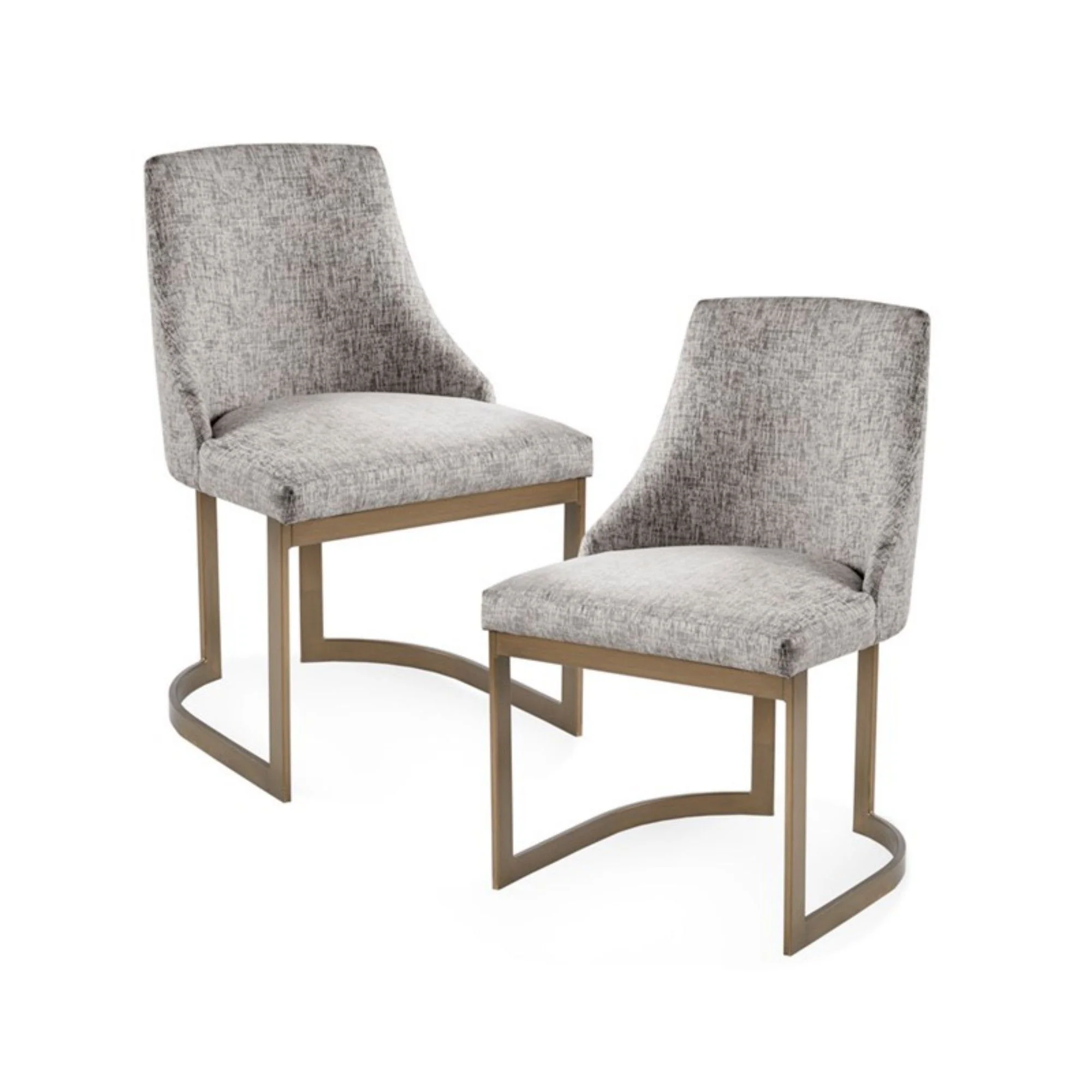 Contemporary Modern Accent Dining Chairs (Set of 2) - Image 2