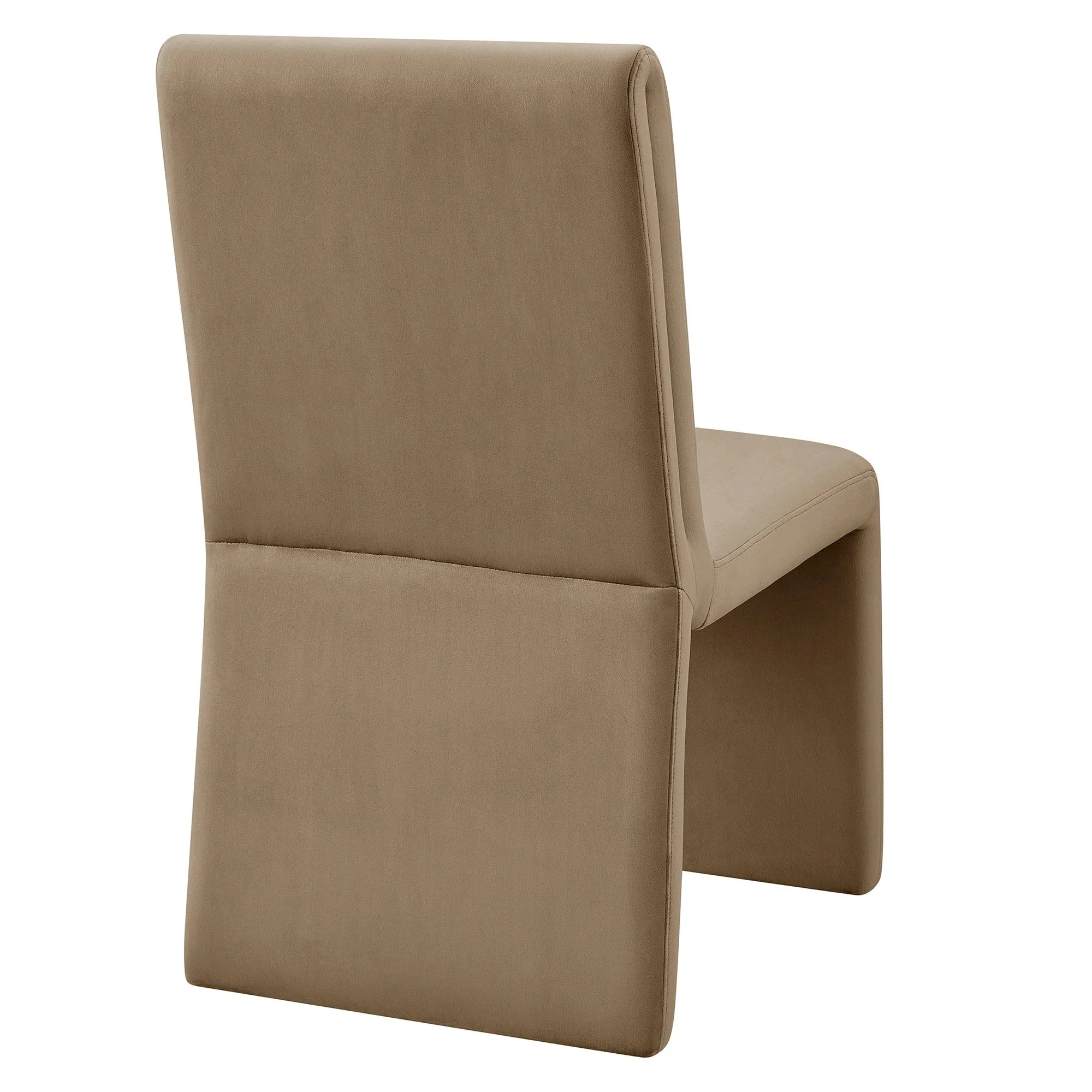 Contemporary Performance Velvet Armless Dining Side Chair - Image 28