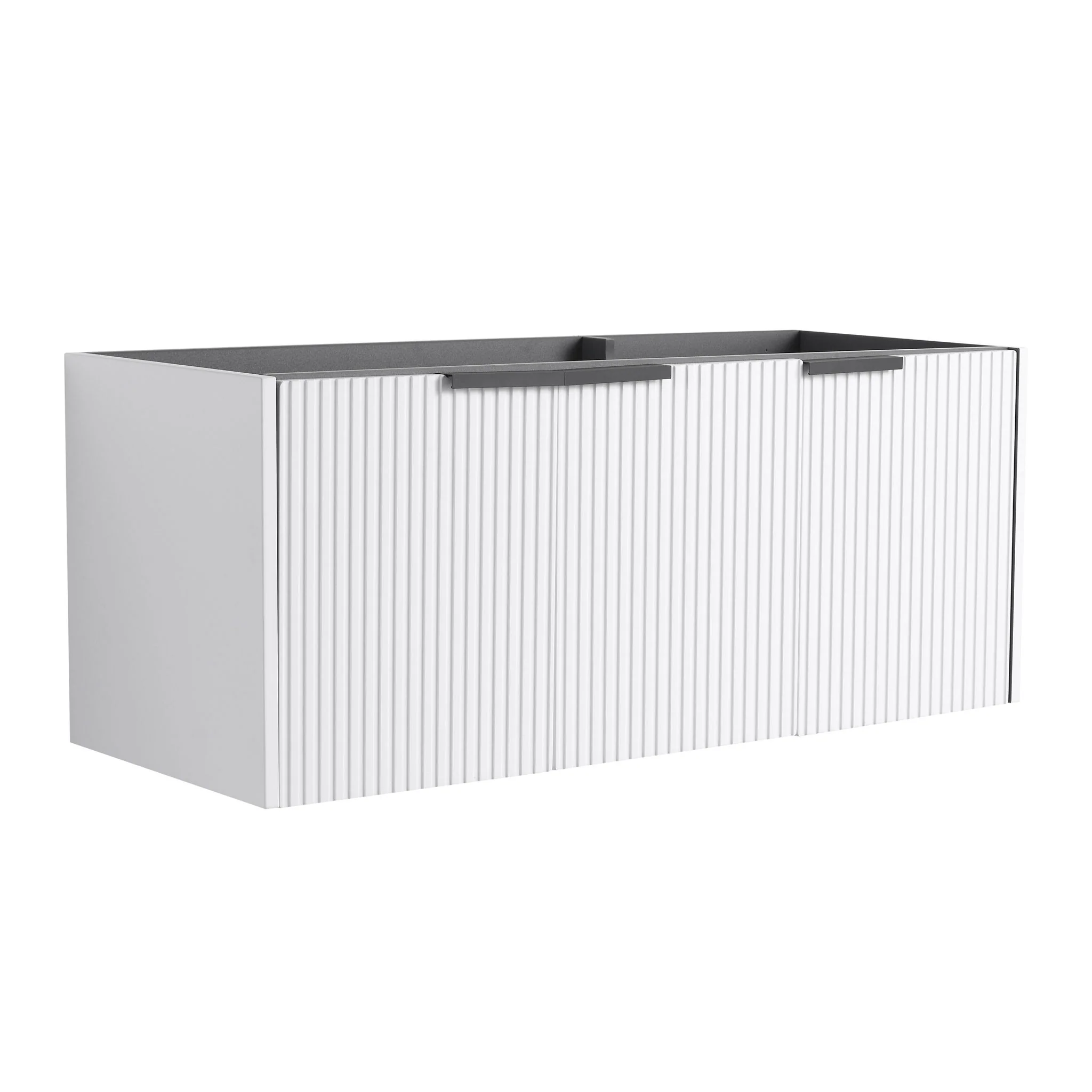 Contemporary Wall Mounted Bathroom Vanity With Soft Close Doors - Image 18