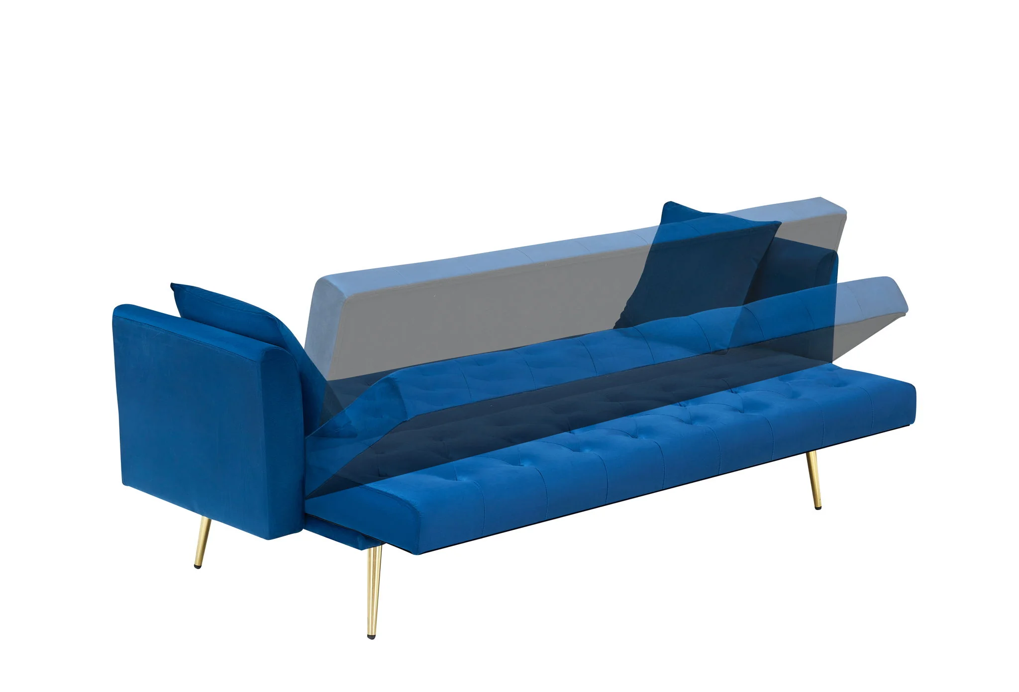 Convertible Double Folding Living Room Sofa Bed - Image 37
