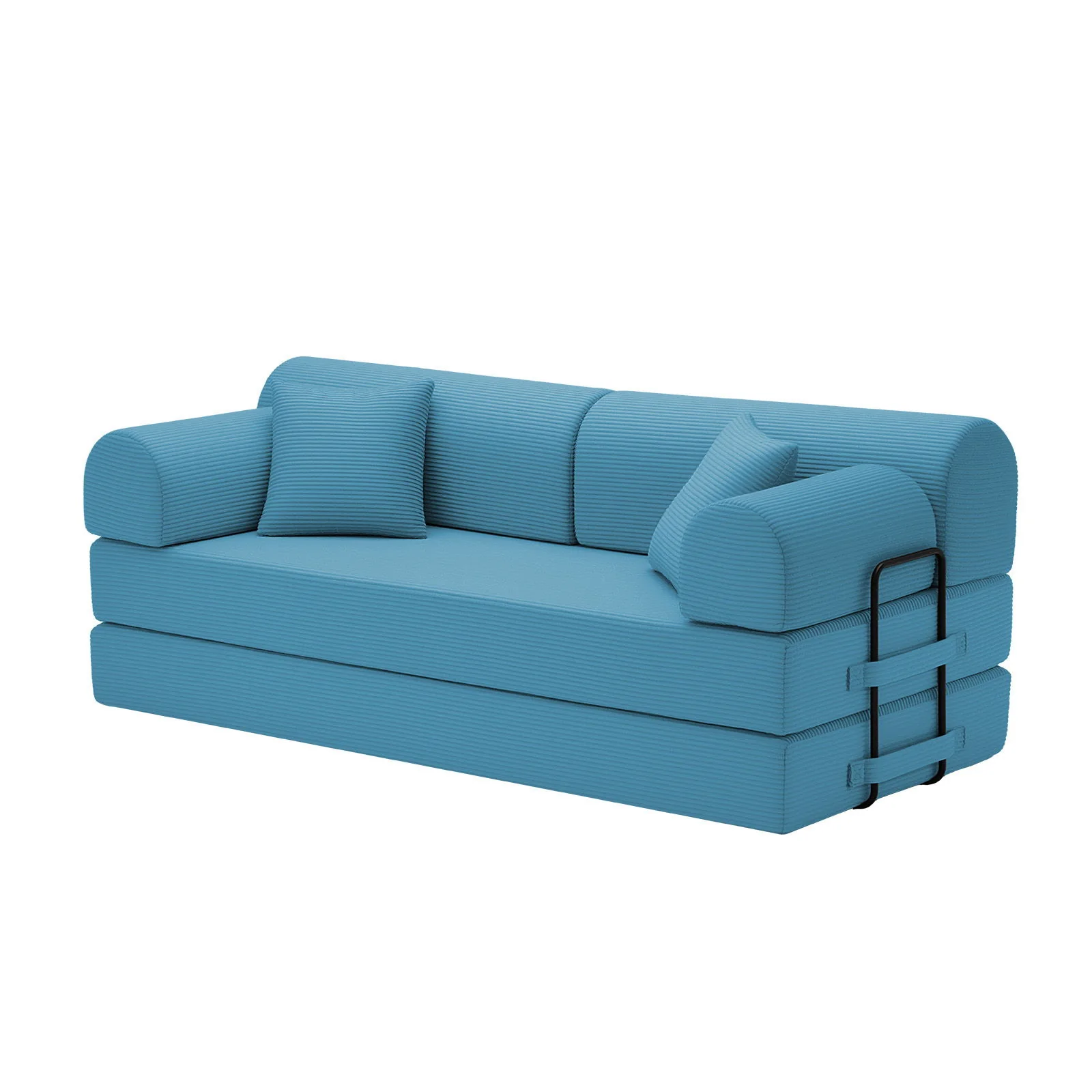 Convertible Sleeper Sofa Bed, Floor Lounge Couch For Living Room - Image 5