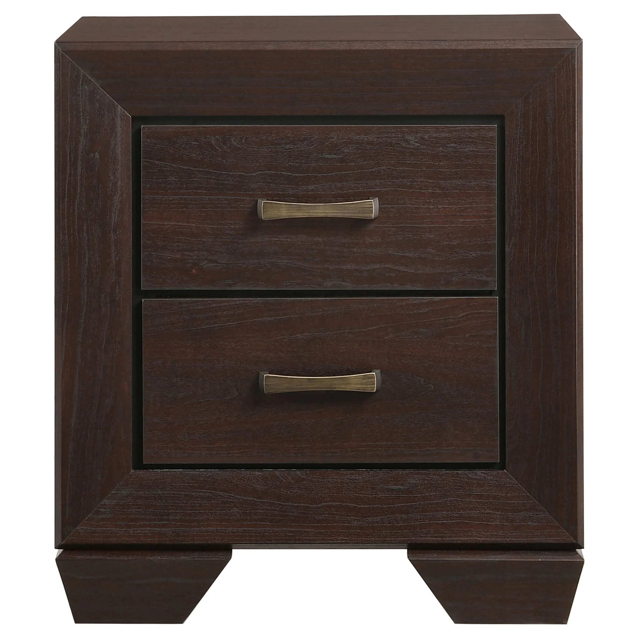 Copper - 2 Drawer Rectangular Nightstand - Image 16