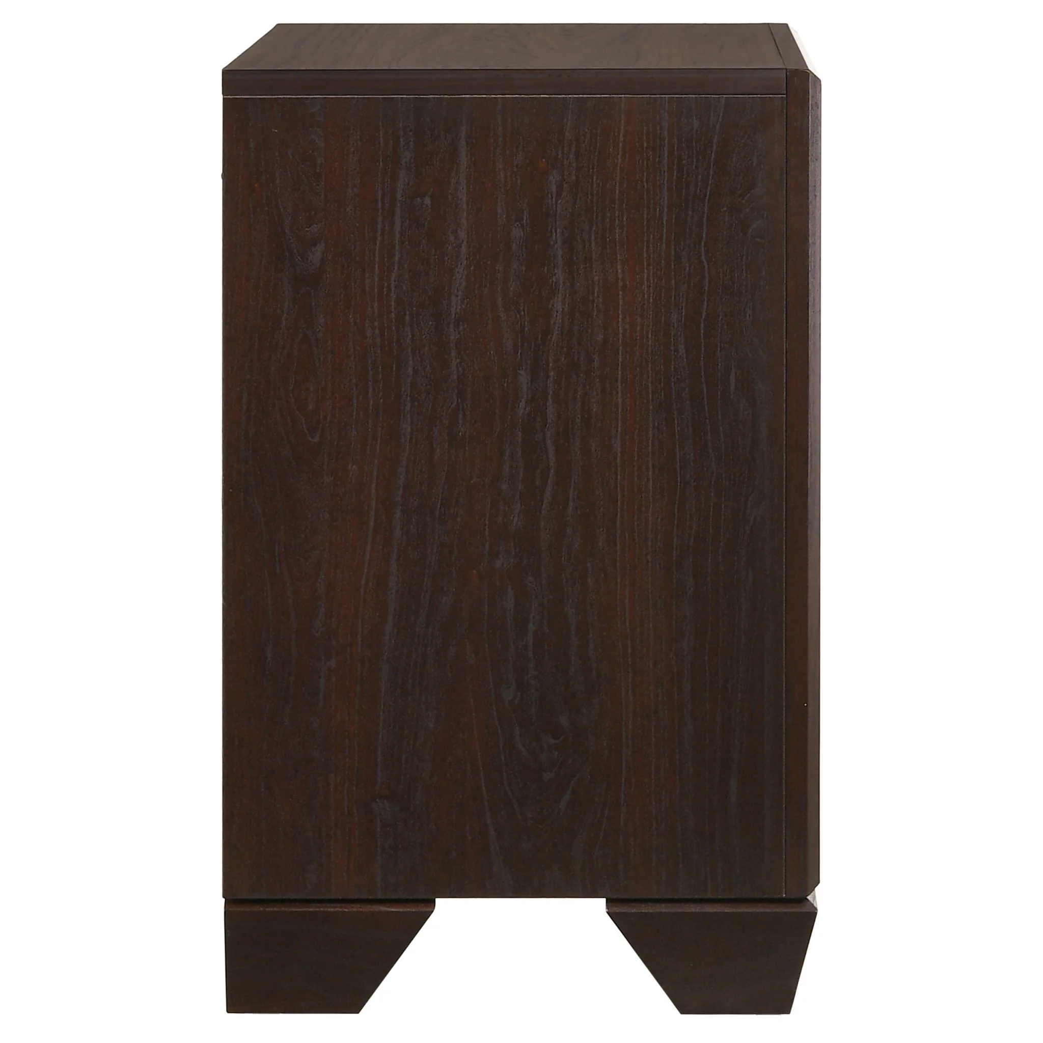 Copper - 2 Drawer Rectangular Nightstand - Image 9