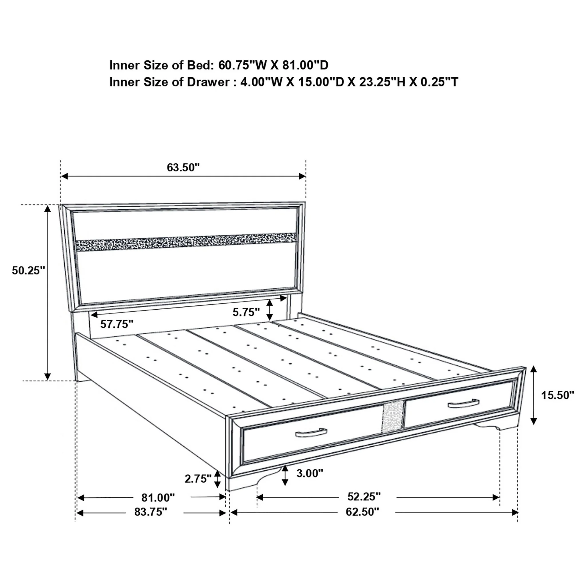 Corbin - Glittering Bedroom Set - Image 35