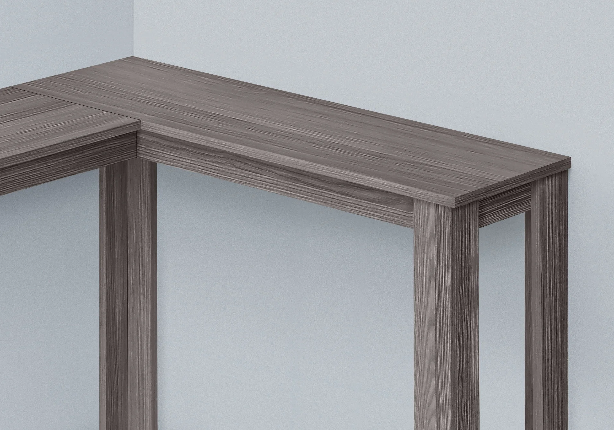 Corner Accent Console Table For Entryway, Unique Design Contemporary & Modern - Image 19