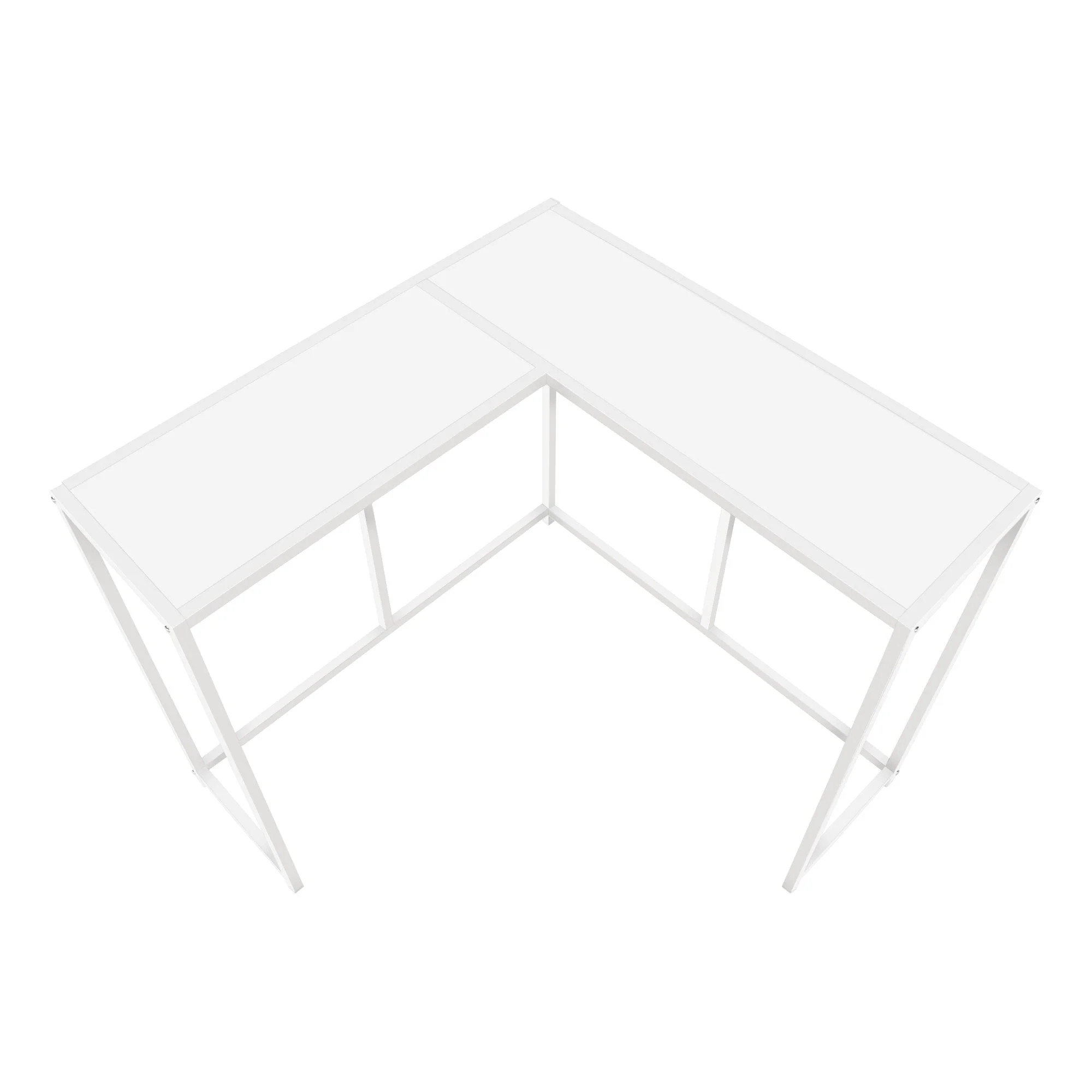 Corner Accent Console Table For Entryway, Unique L-Shaped Design - Image 12
