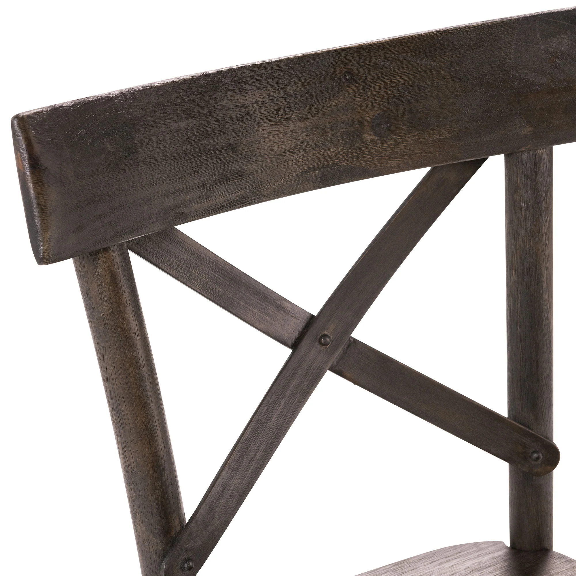 Coronado - Wooden Side Chair (Set of 2) - Dark Brown - Image 2