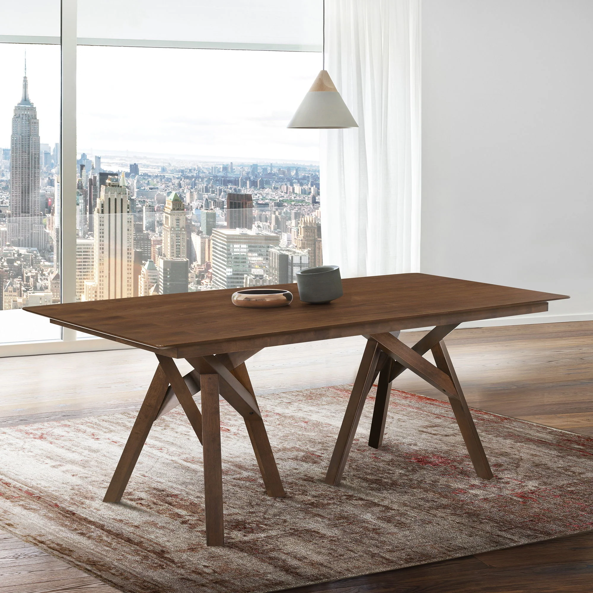 Cortina - Mid-Century Modern Dining Table - Image 13