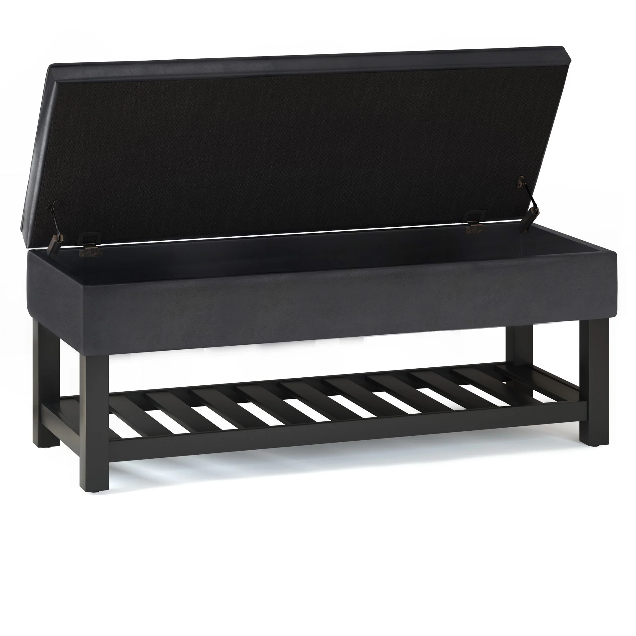 Cosmopolitan - Storage Ottoman Bench With Open Bottom - Image 19