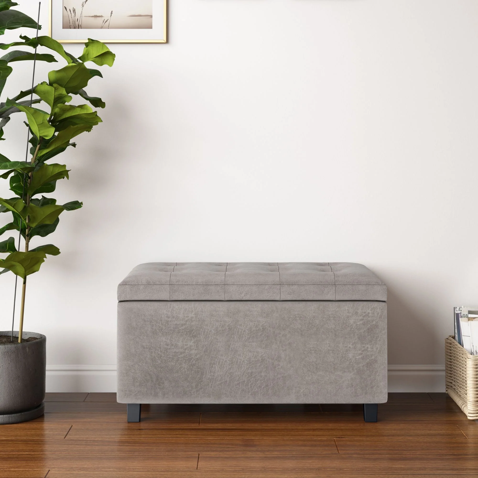 Cosmopolitan - Upholstered Storage Ottoman - Image 70