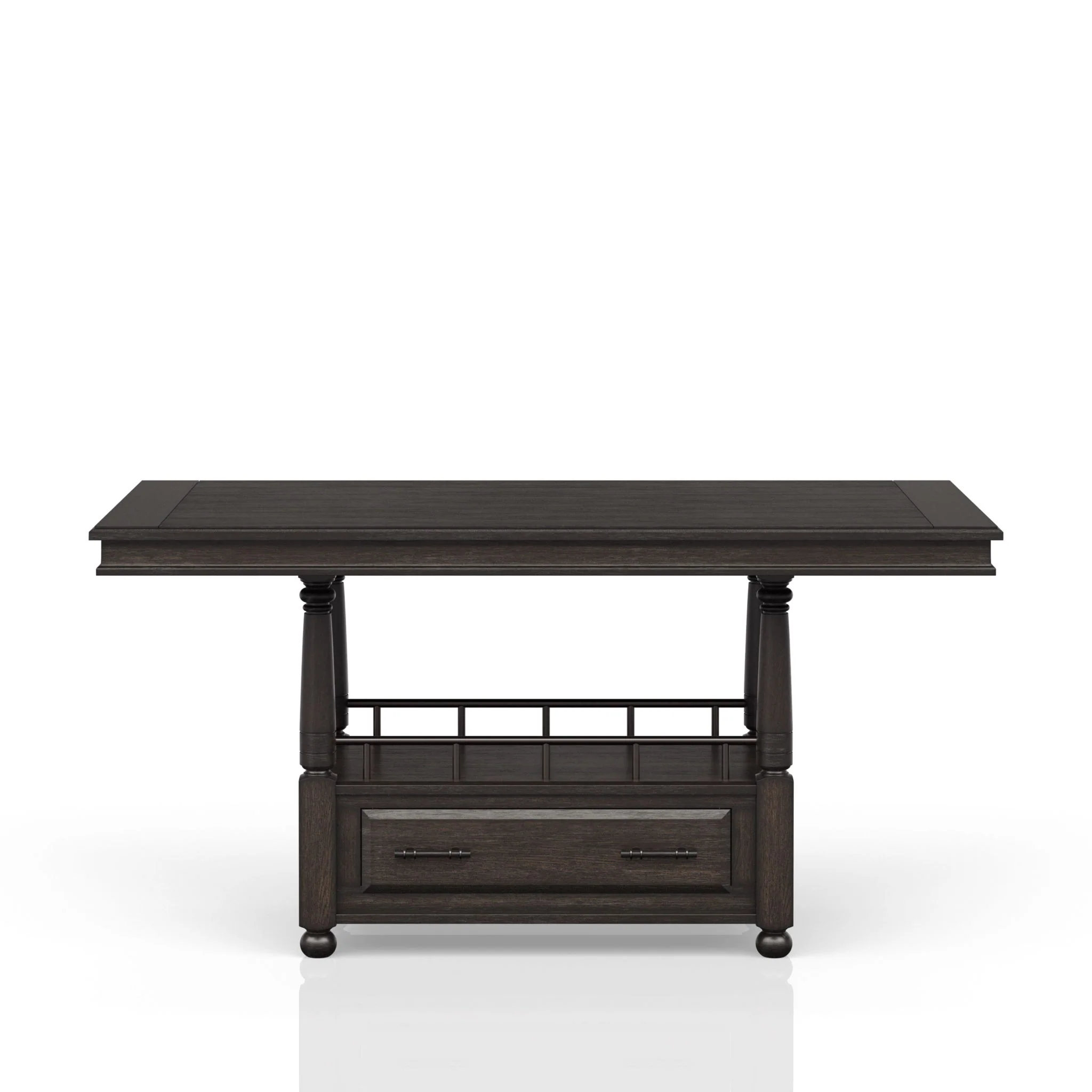 Counter Height Dining Table - Coffee - Image 5