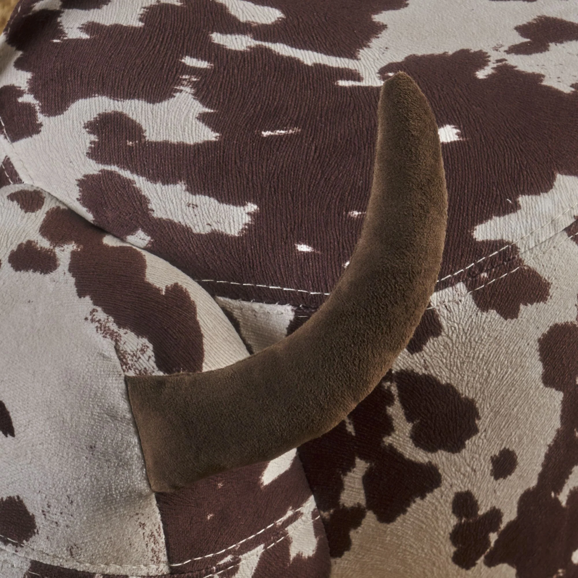 Cow Shaped Ottoman Footstool - Image 7
