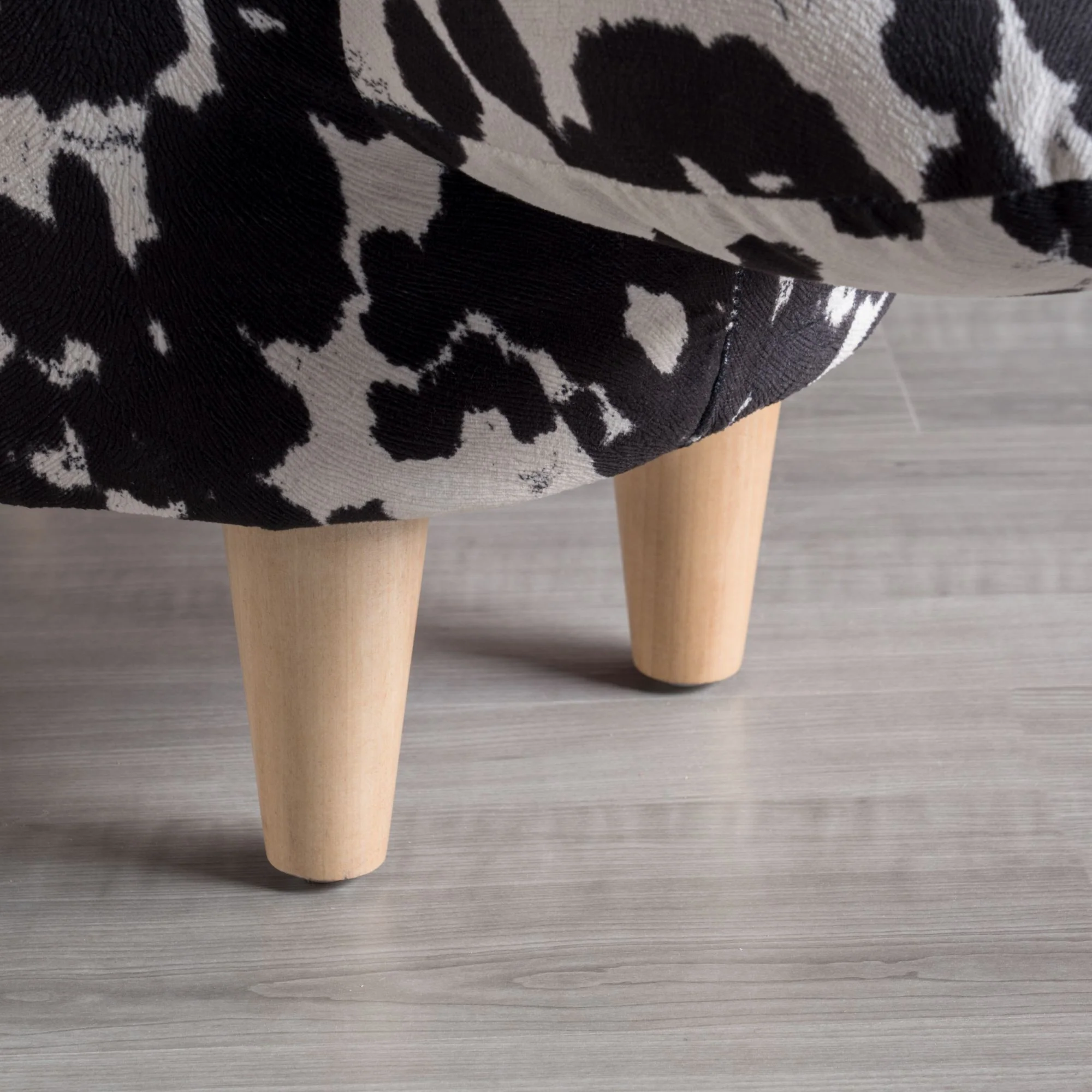 Cow Shaped Ottoman Footstool - Image 8