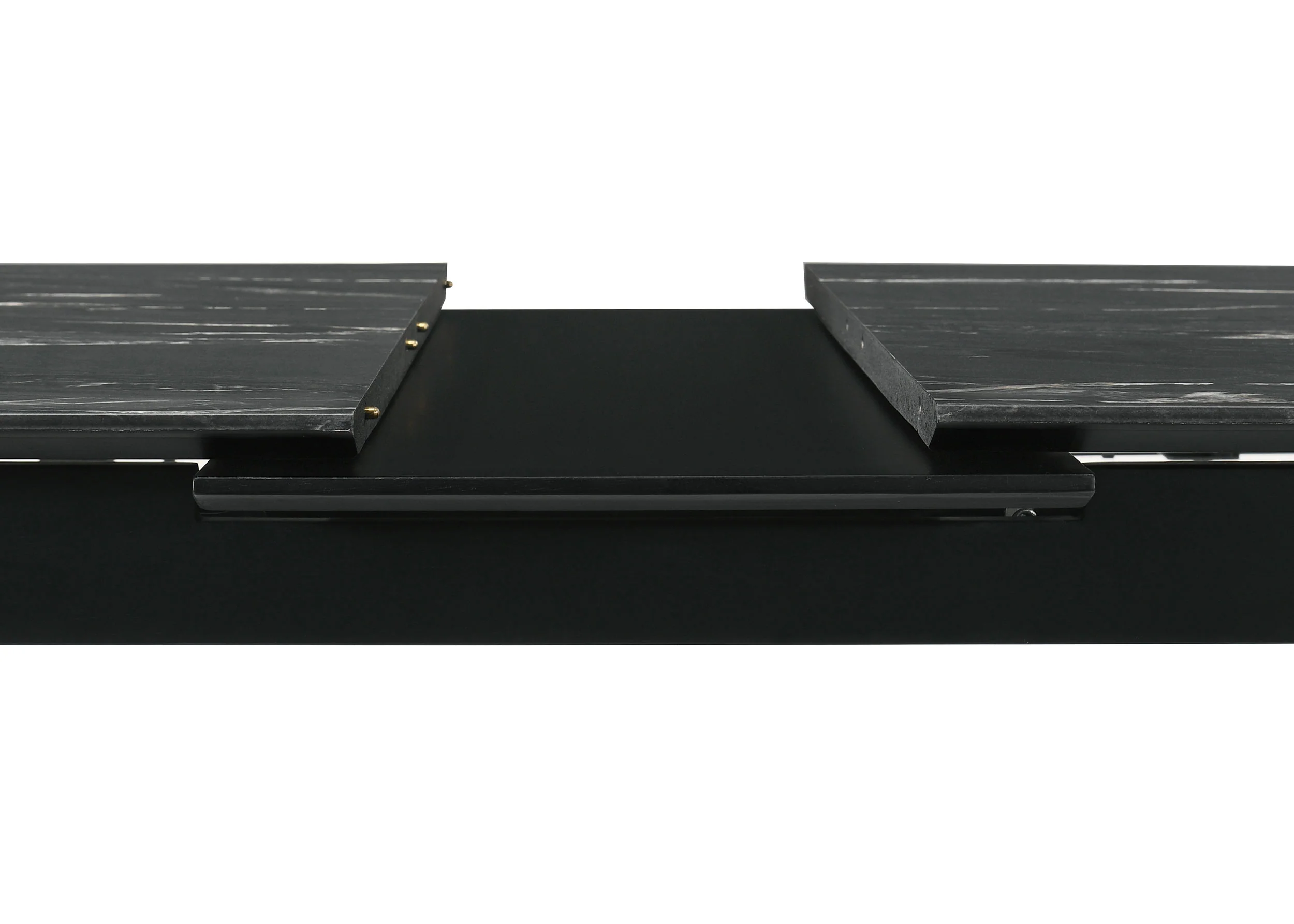 Crestmont 5-Piece Extension Dining Table Set, Black Faux Marble - Image 11