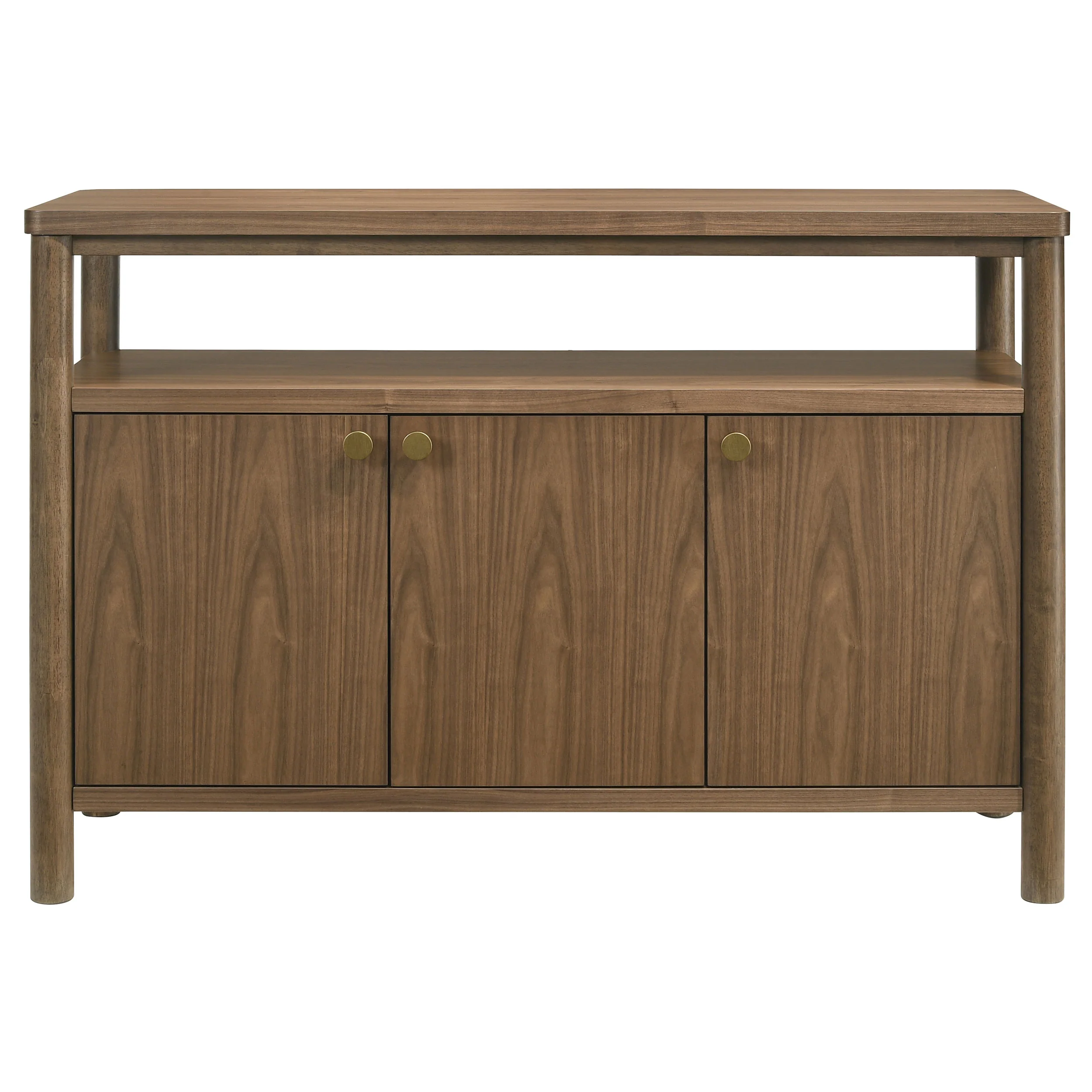 Crestmore 52-inch Walnut Dining Sideboard with Storage - Image 5