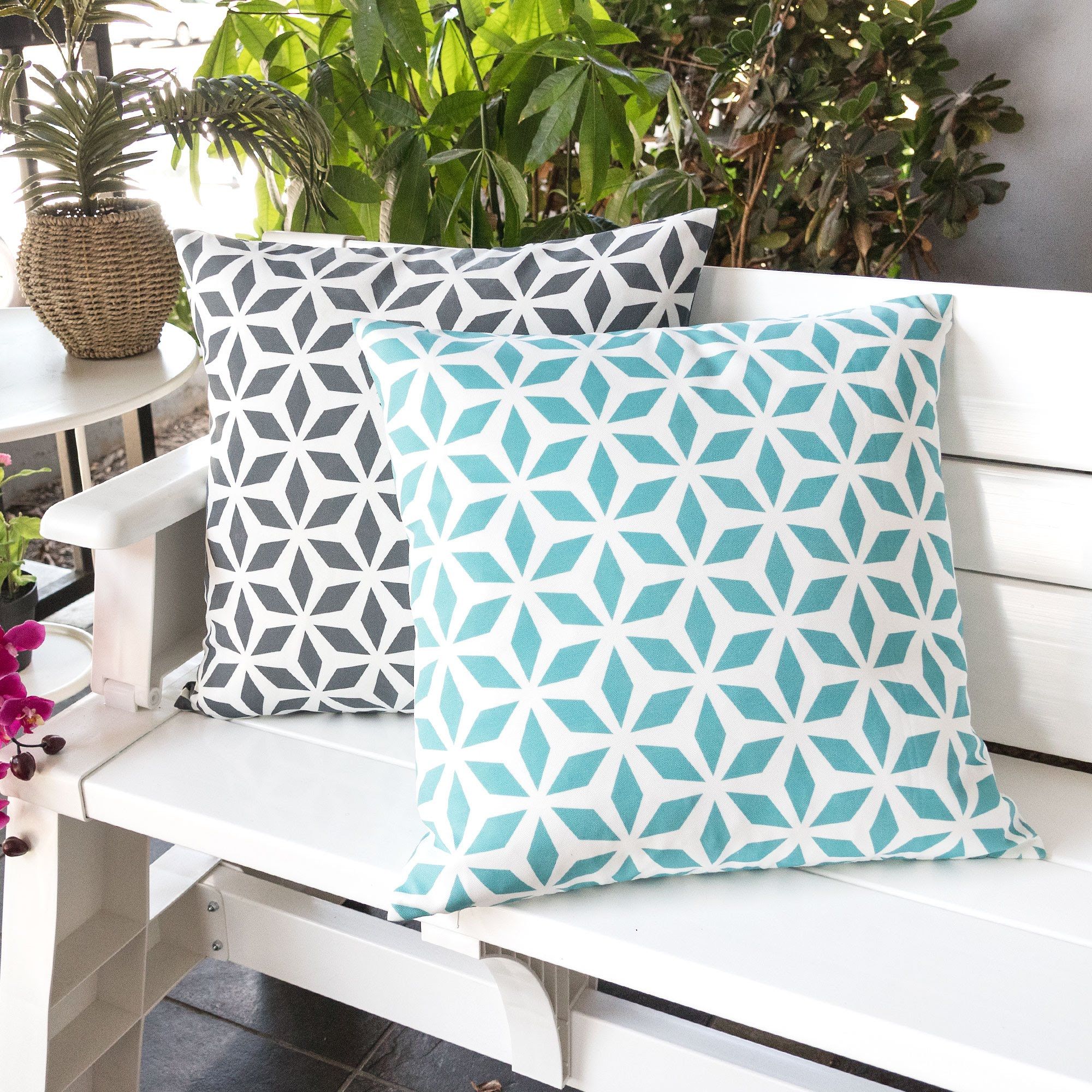 Crystal Burst - Outdoor & Indoor Pillow - Image 6
