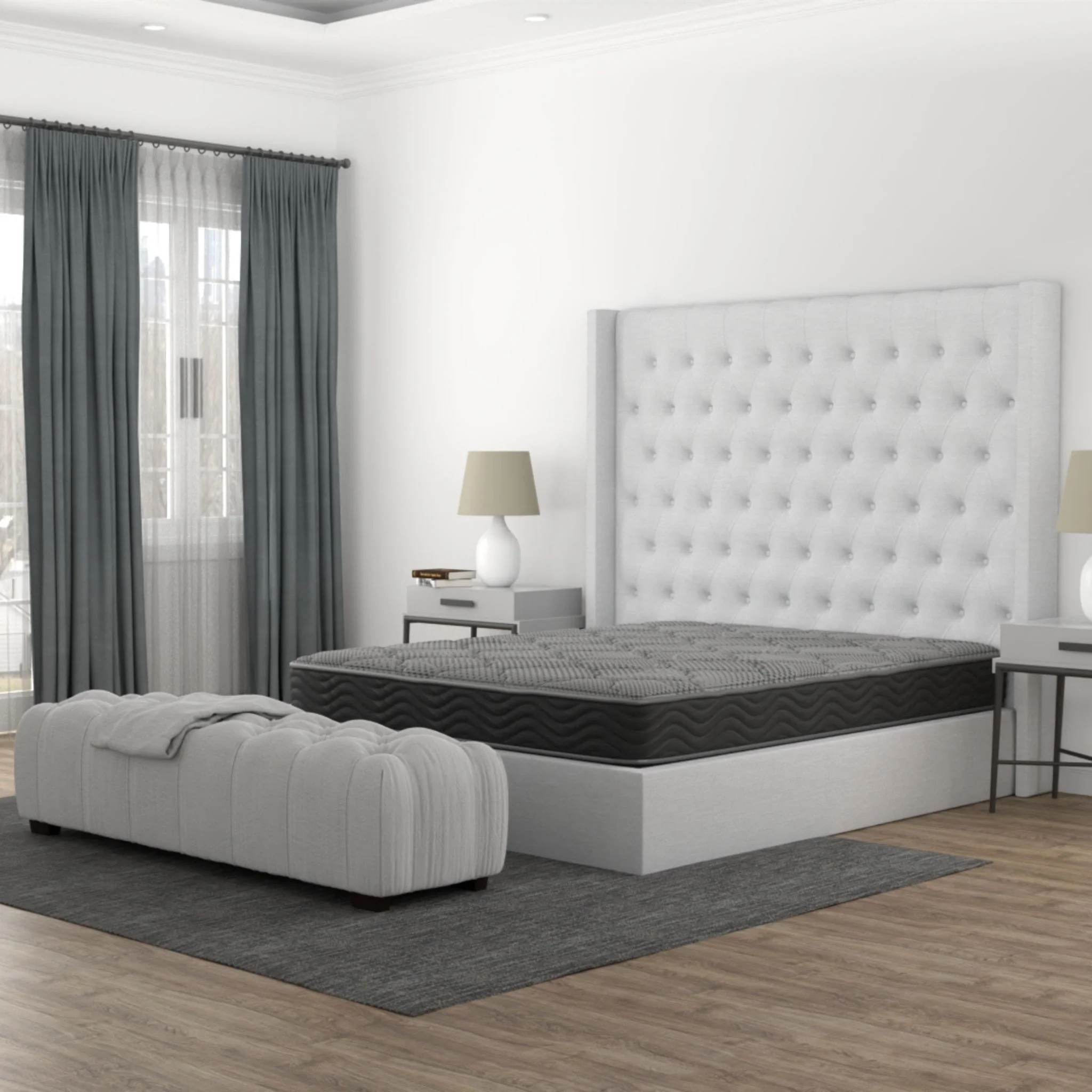 CS Hybrid - 8" Pocket Coil Mattress - Image 4