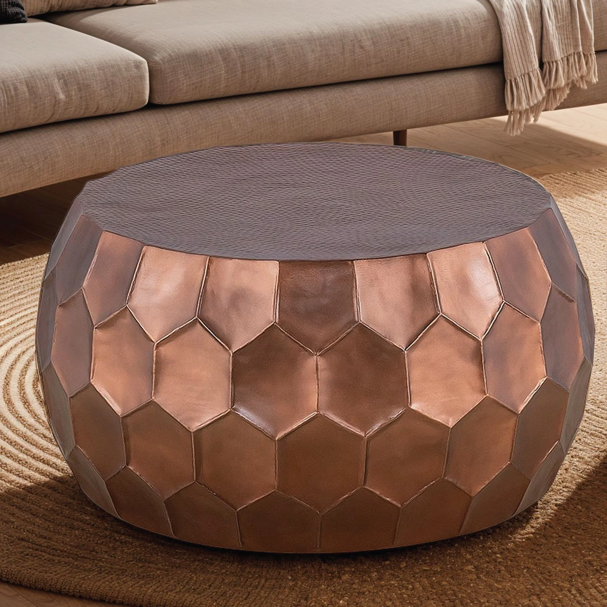 Ct101 - Modern Round Coffee Table - Image 10
