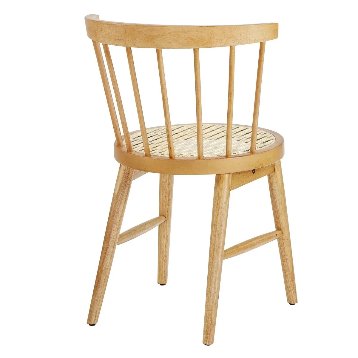 Curved Spindle Back Dining Chairs Set of 2 - Image 5