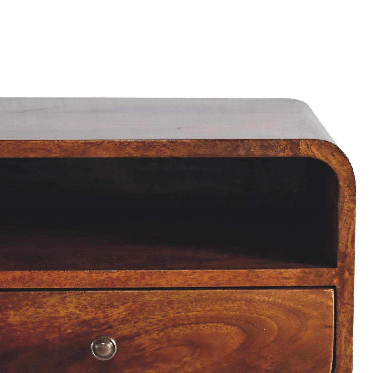 Curved Upper Slot Floating Nightstand - Image 26