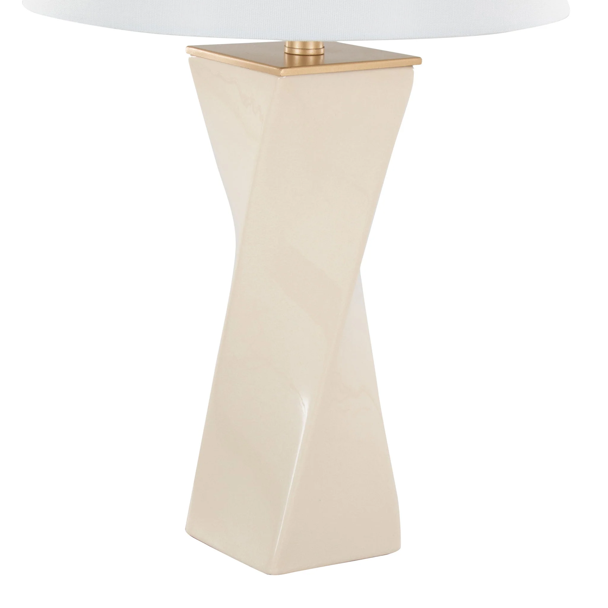 Curvo - Square Contemporary Table Lamp - Image 6