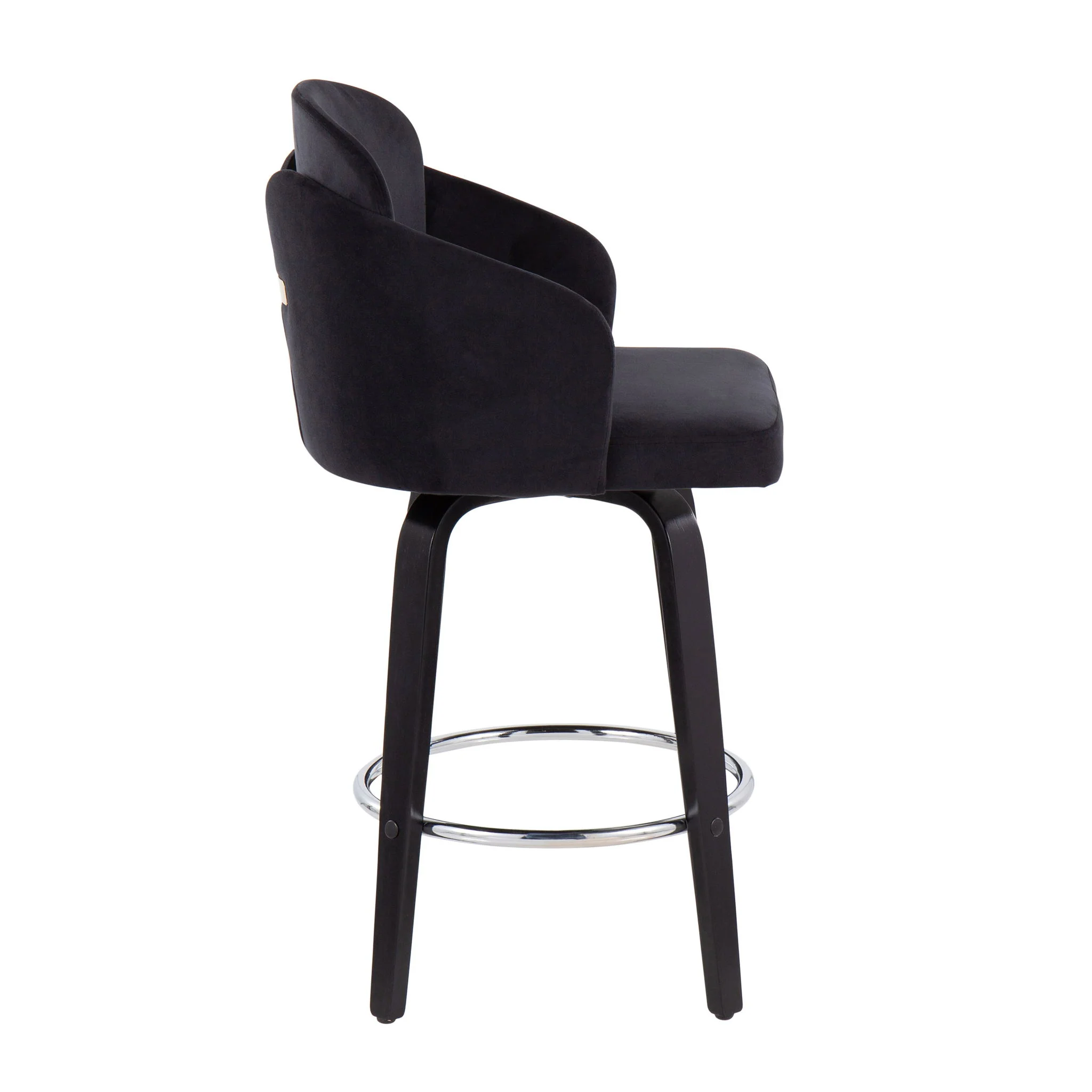 Dahlia - Contemporary Counter Stool Round Footrest (Set of 2) - Image 17