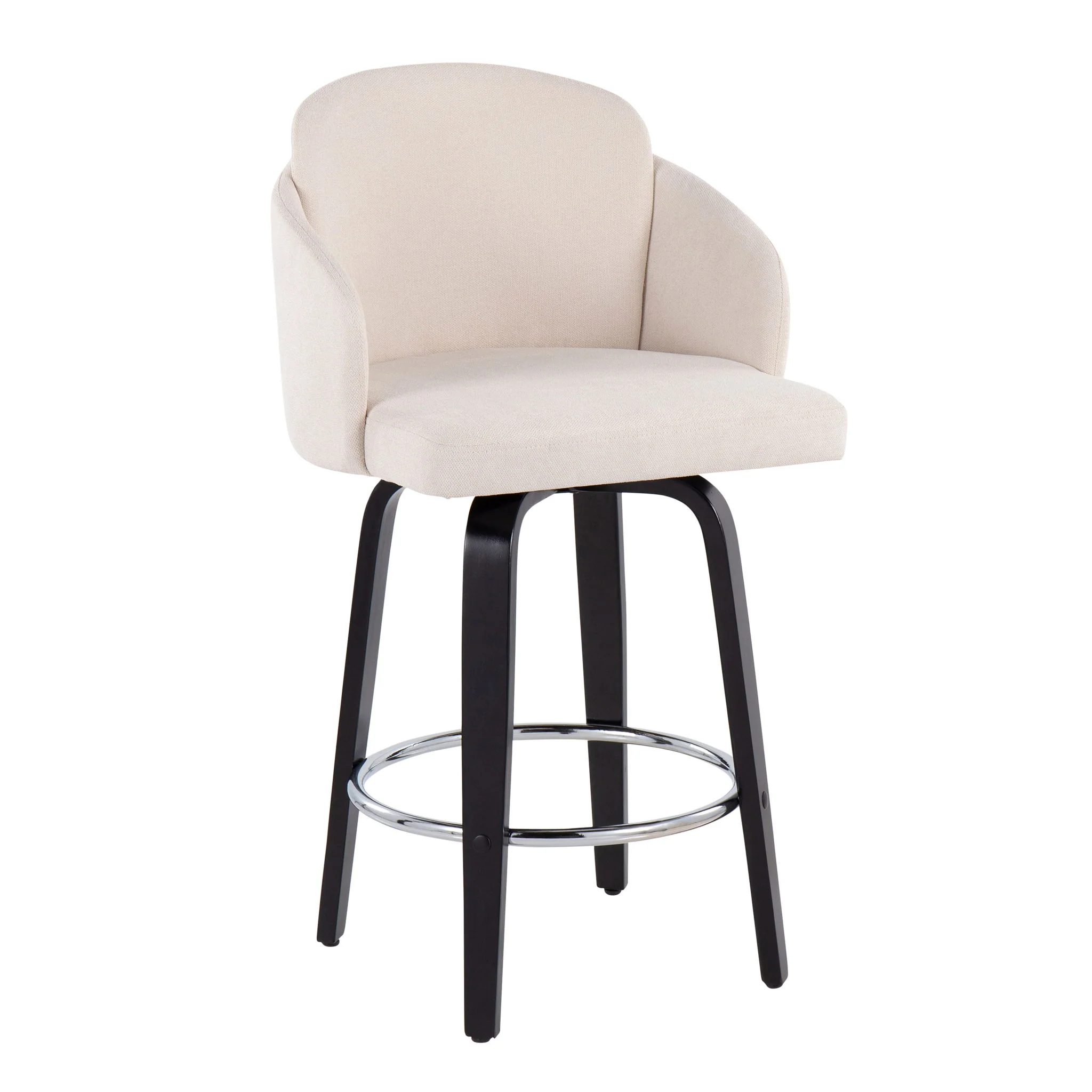 Dahlia - Contemporary Counter Stool Round Footrest (Set of 2) - Image 21