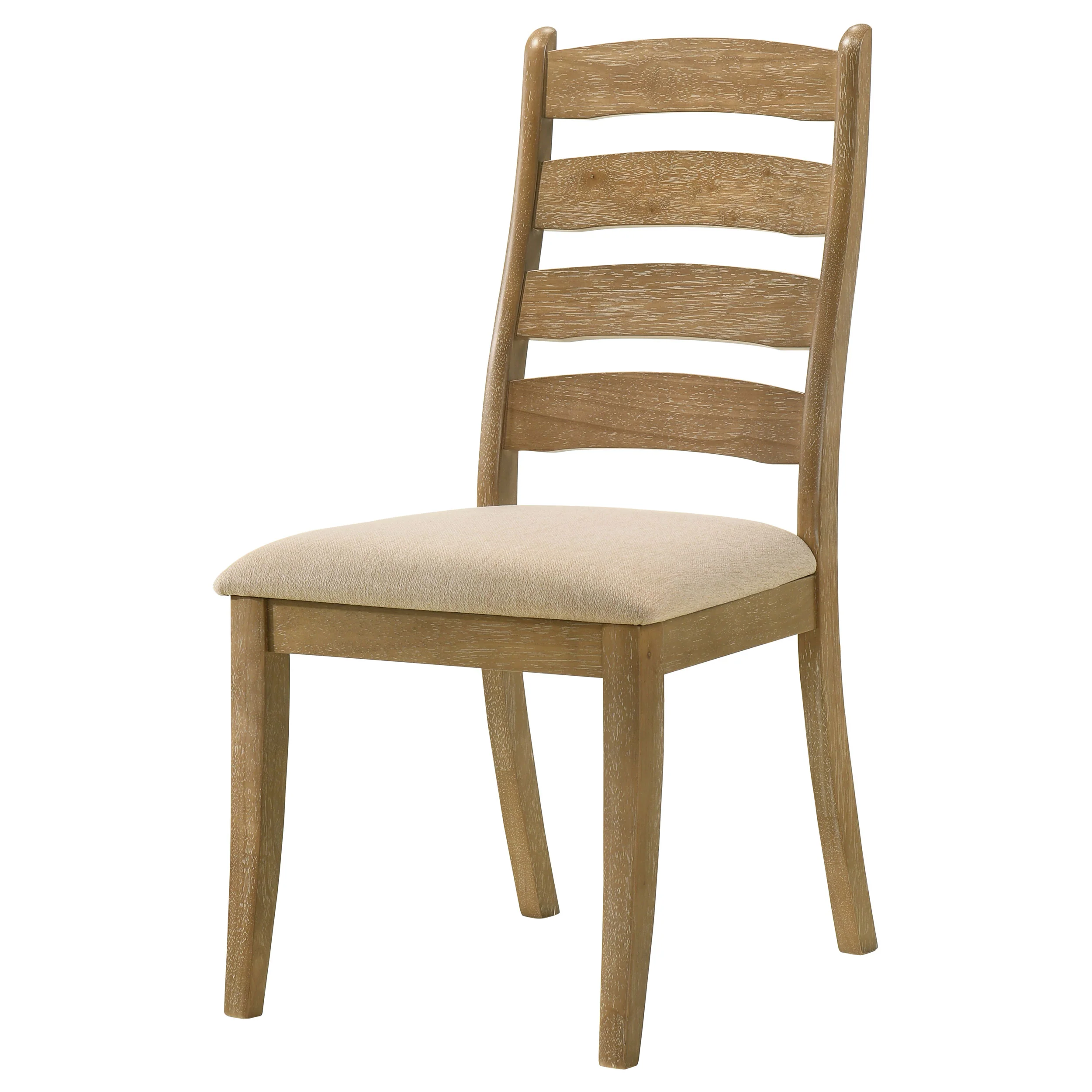 Danvers Wood Dining Side Chair Brown Oak, Set of 2 - Image 3