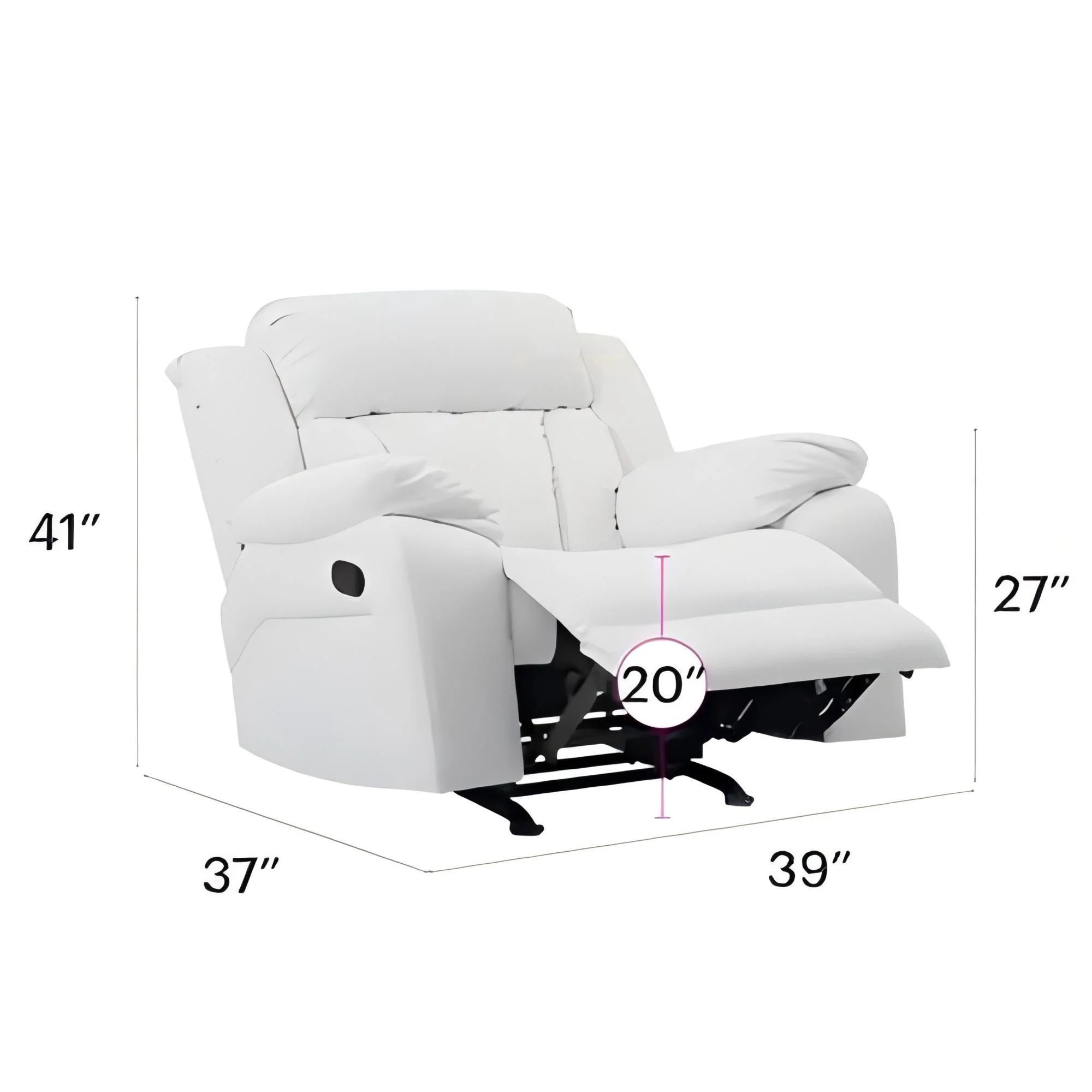 Comfortable Rocking Motion Recliner - Image 19