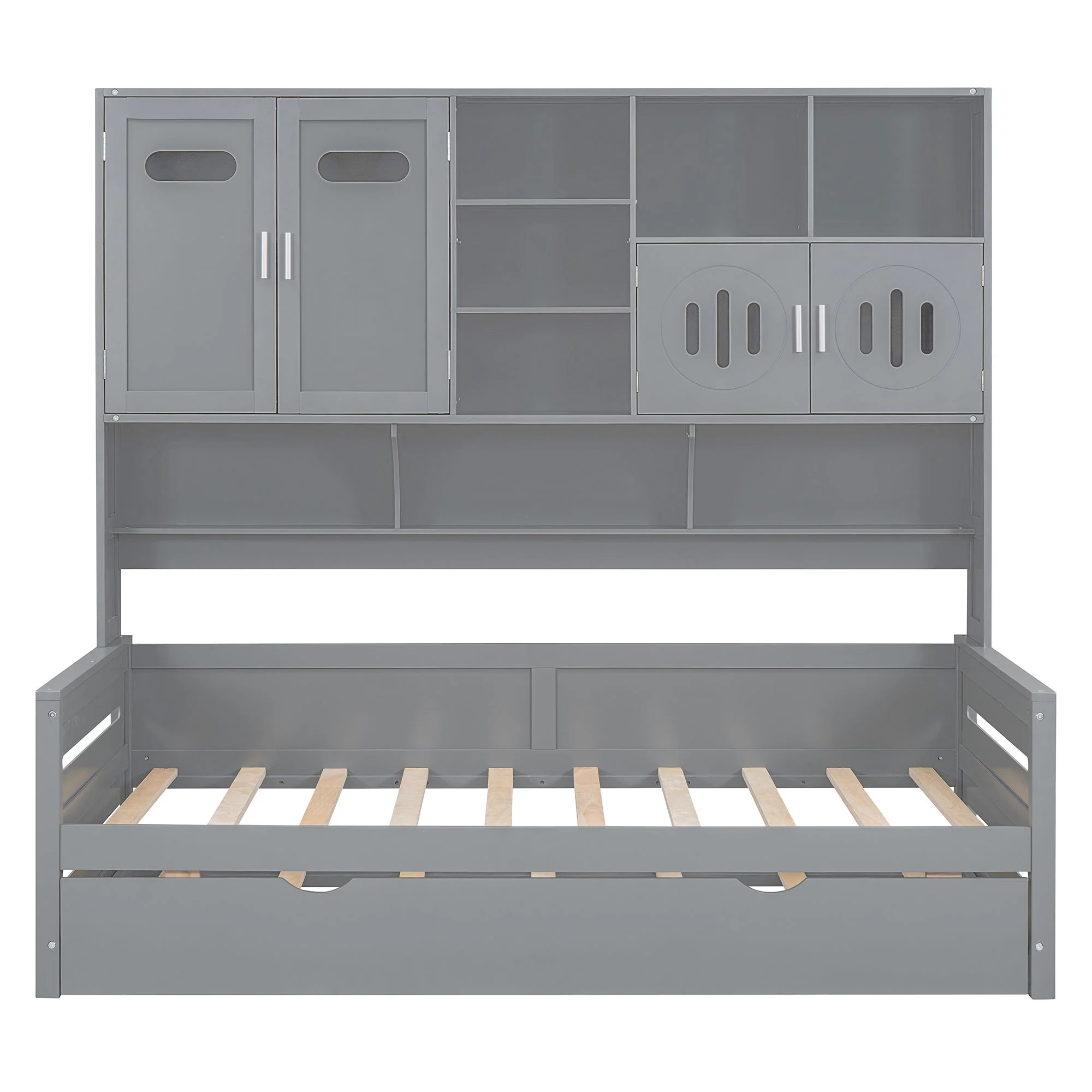 Daybed With All-In-One Cabinet And Shelf - Image 22