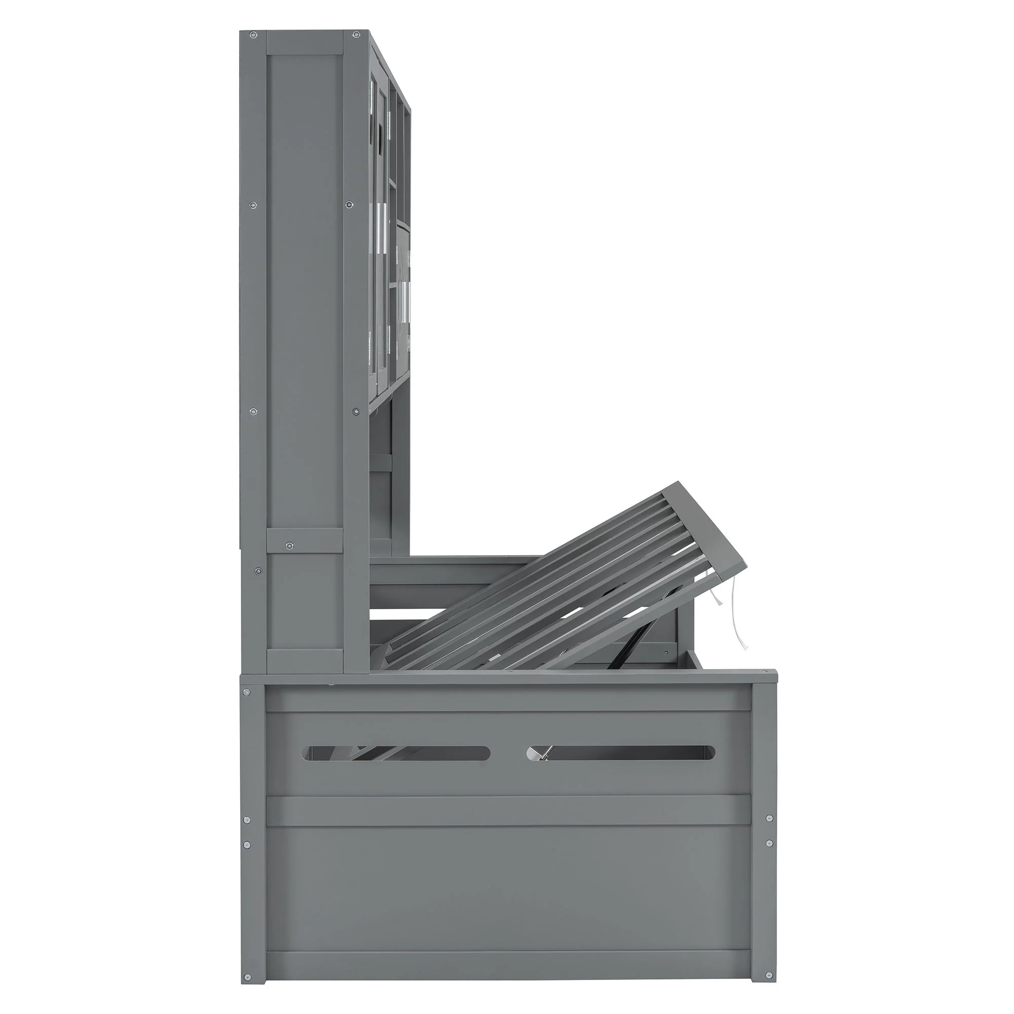 Daybed With All-In-One Cabinet And Shelf - Image 76