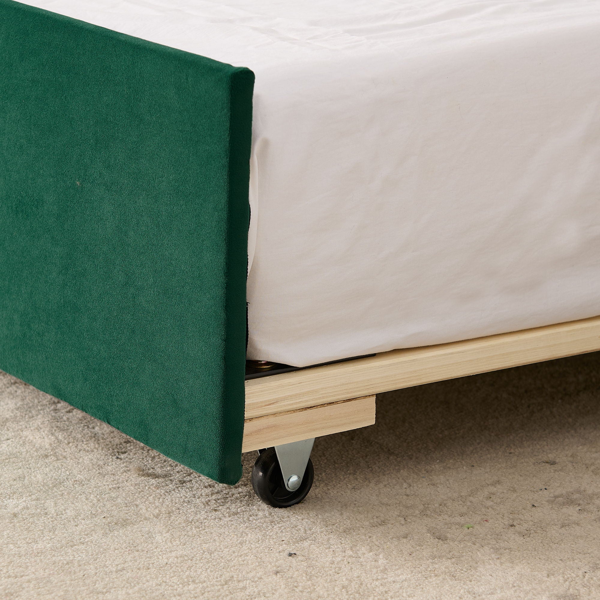 Daybed With Pop Up Trundle And USB Charging Armrest - Image 23