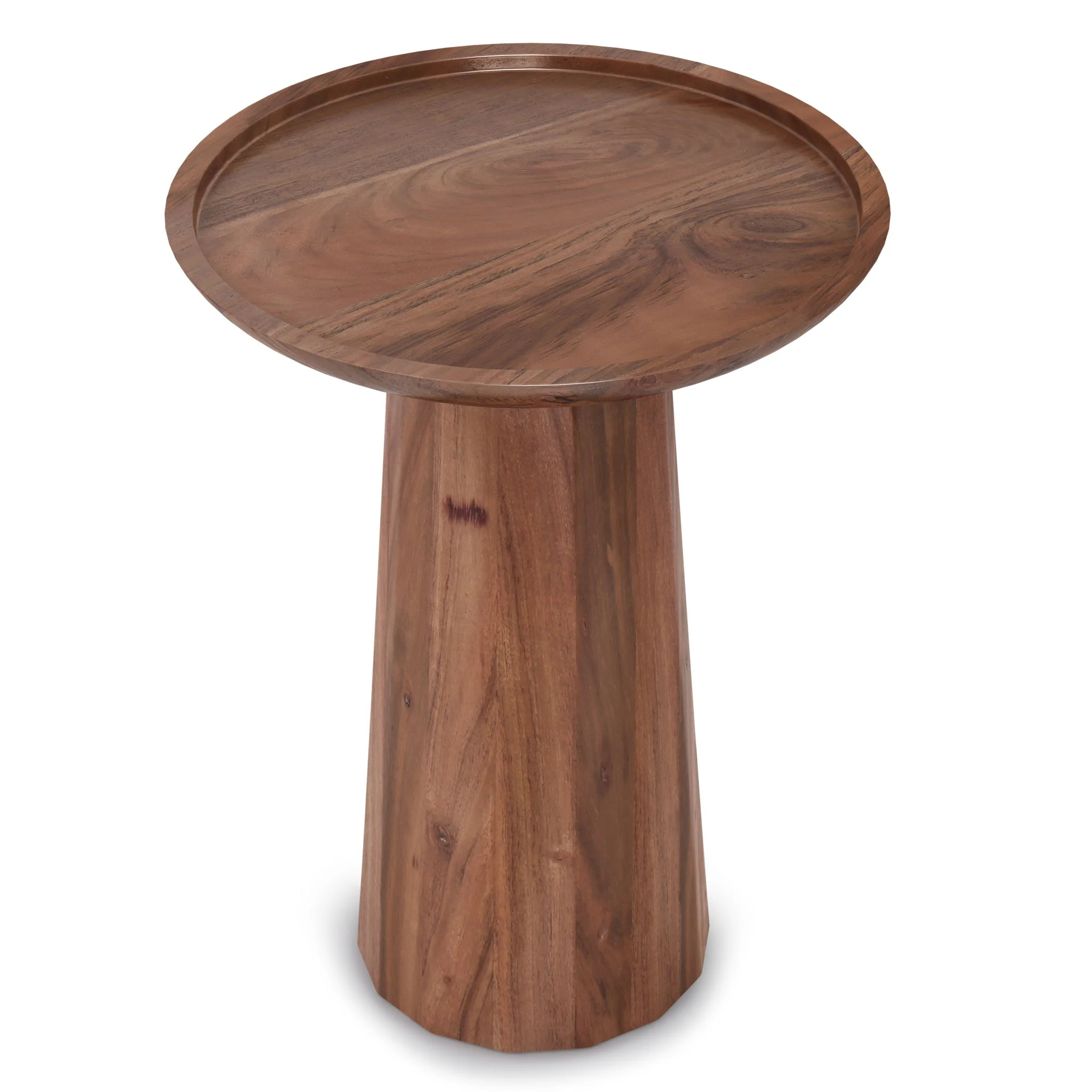 Dayton - Handcrafted Wooden Accent Table - Image 8
