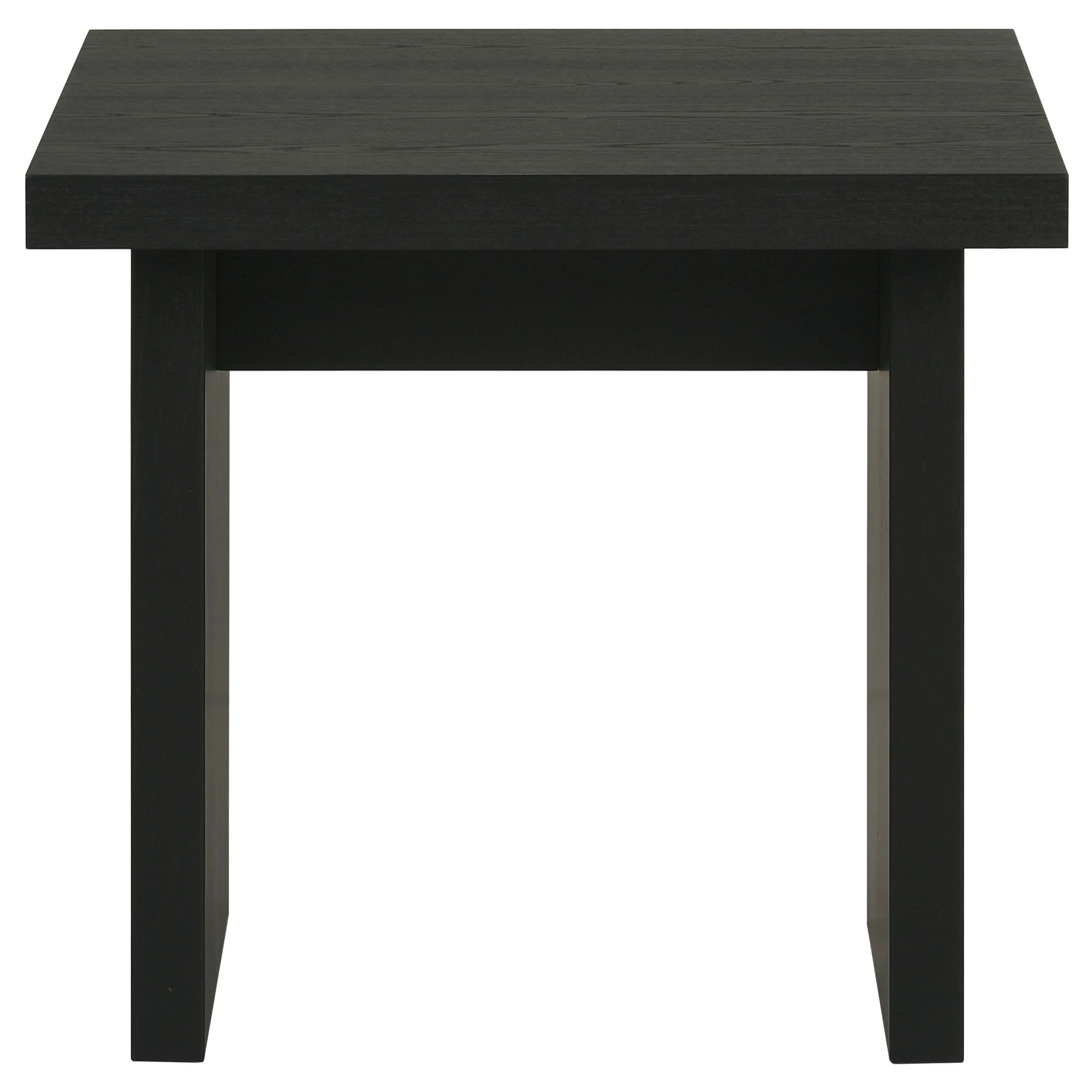 Decker Square Black End Table - Image 2