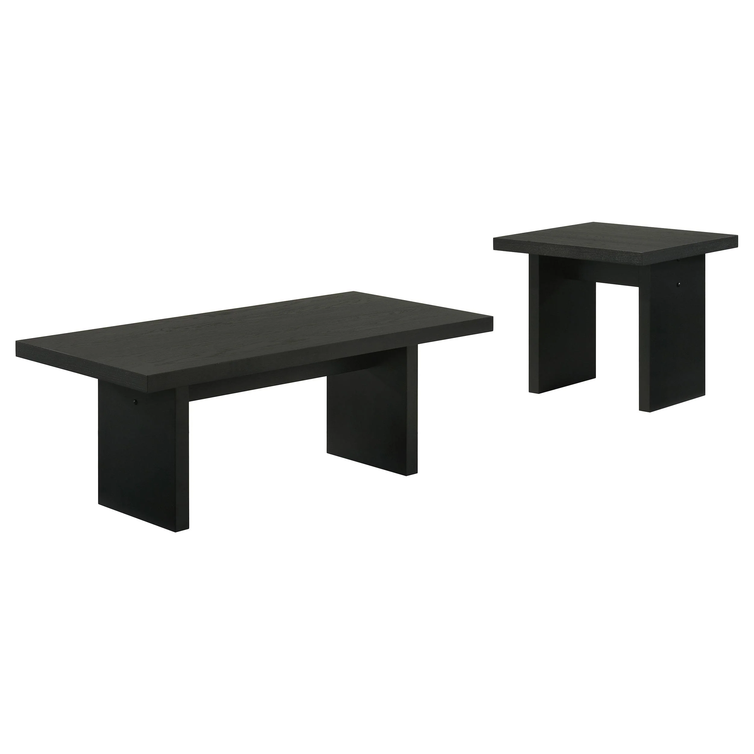 Decker Square Black End Table - Image 4