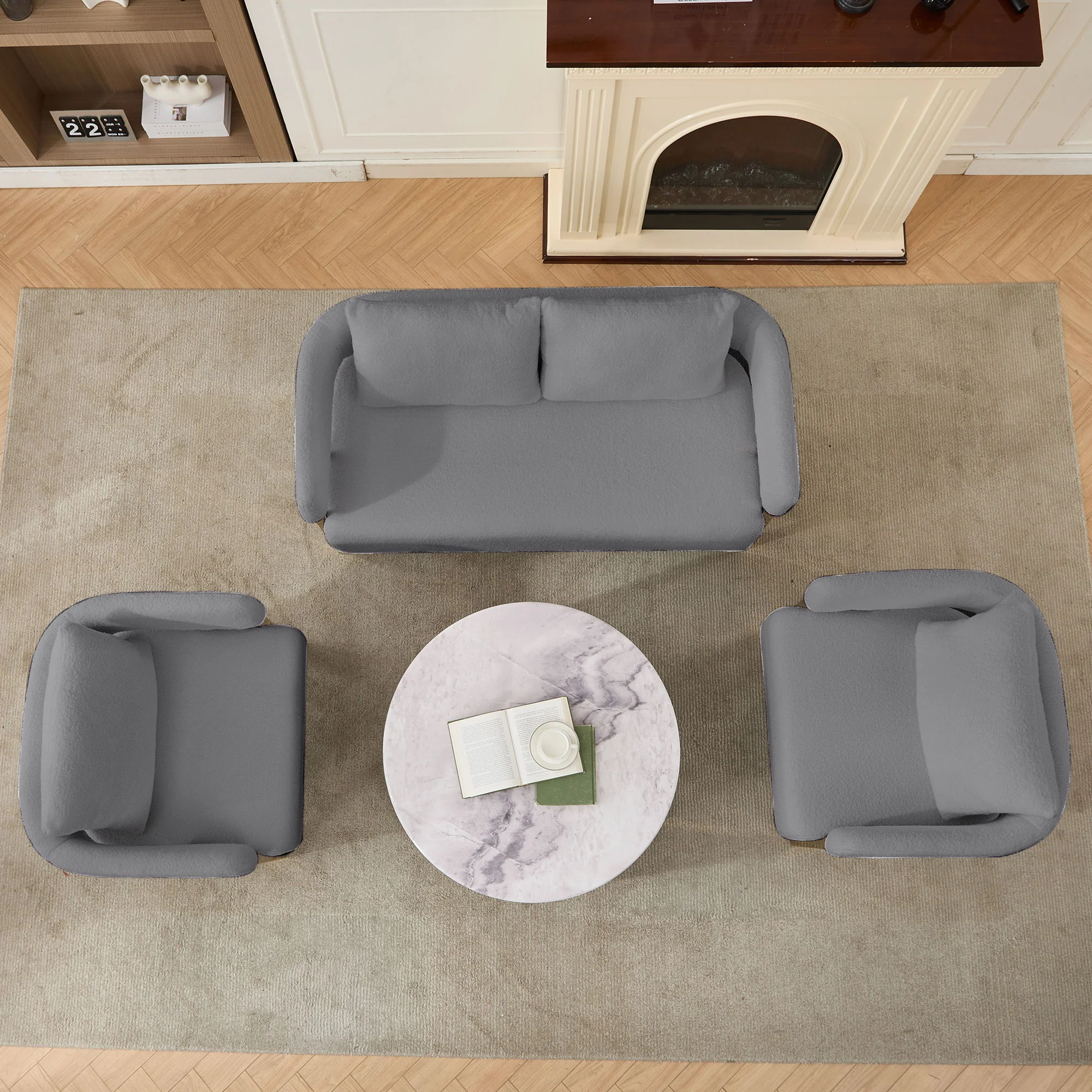 Decorative Upholstered Side Chair For Living Room - Image 11