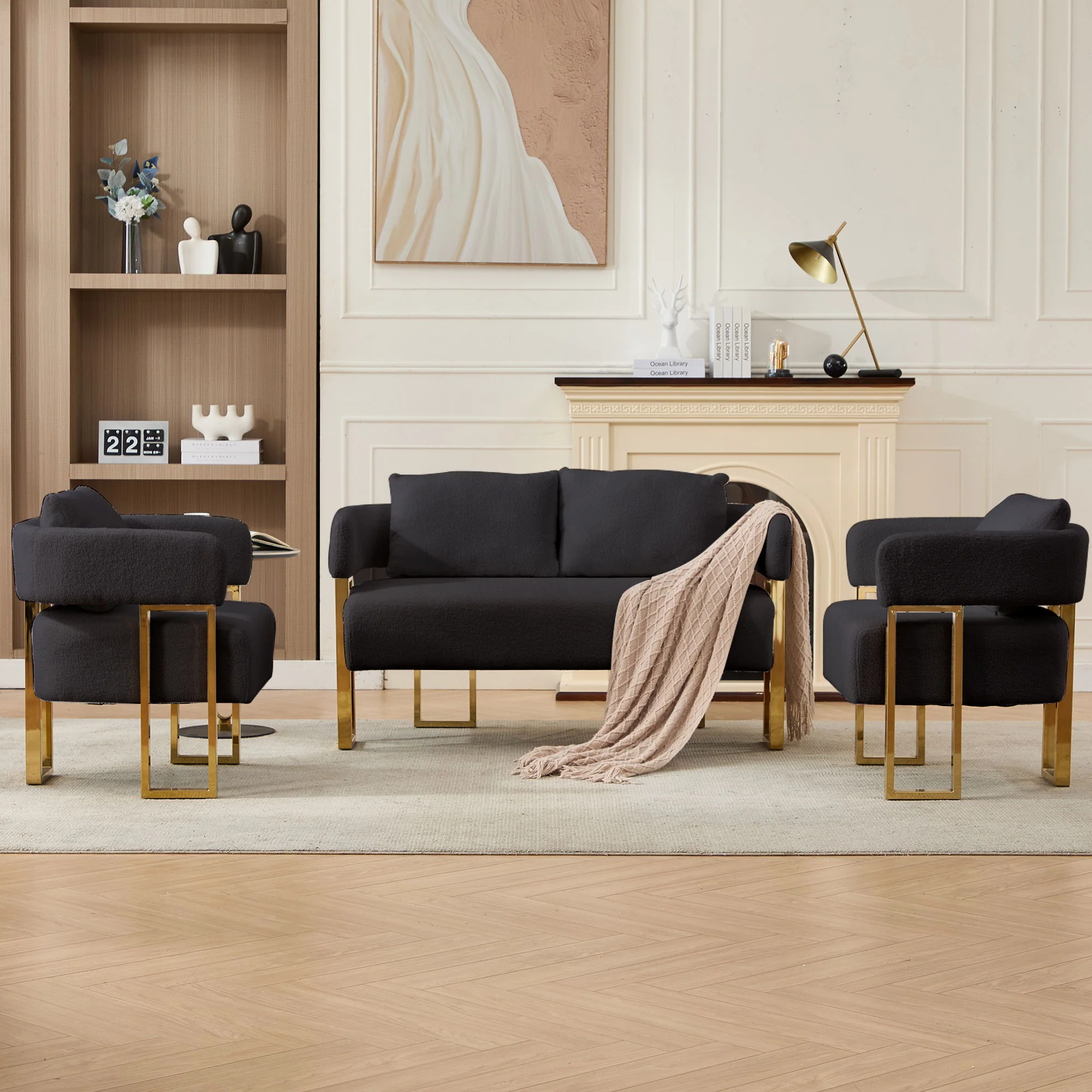 Decorative Upholstered Side Chair For Living Room - Image 12