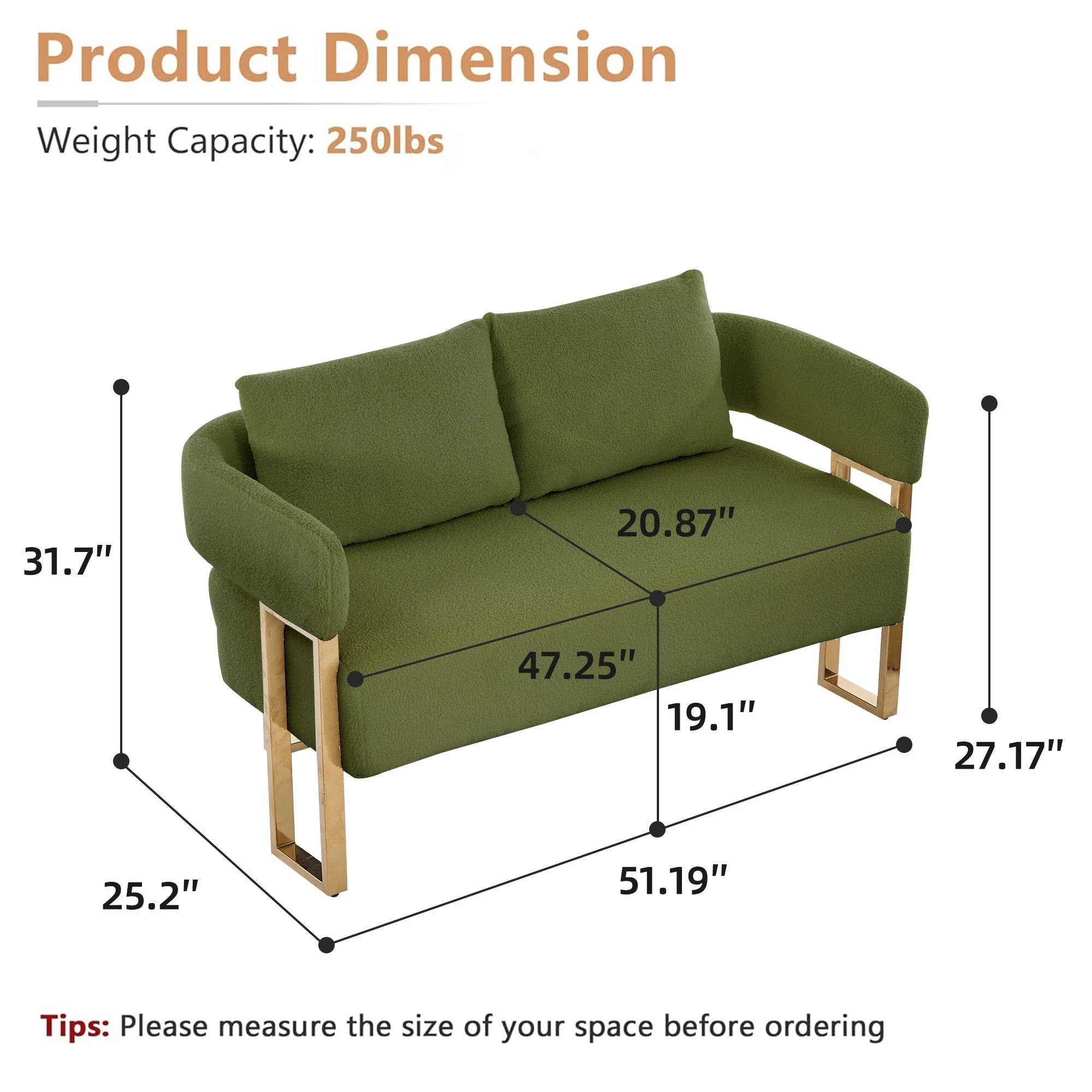 Decorative Upholstered Side Chair For Living Room - Image 41
