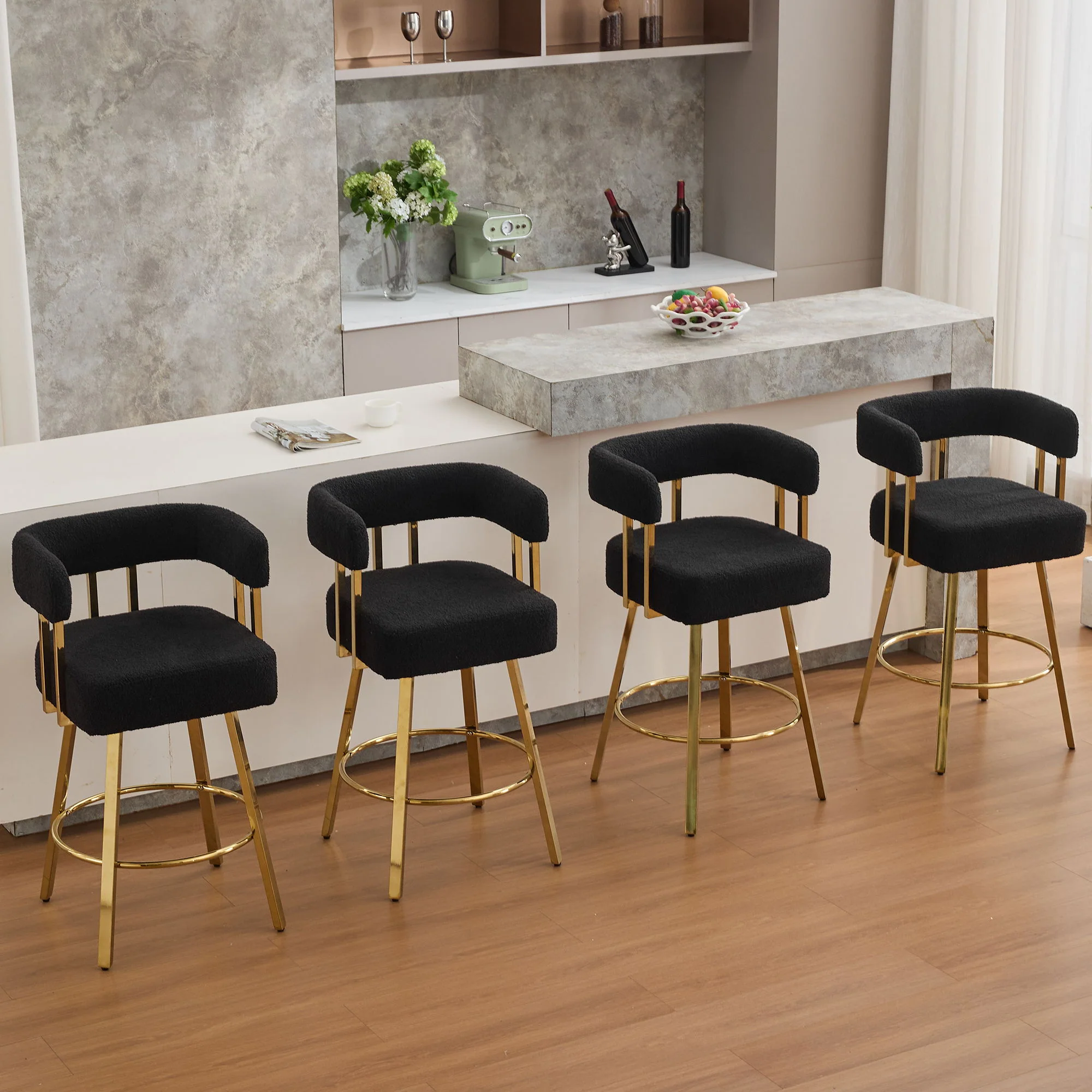 Decorative Upholstered Side Chair For Living Room (Set of 2) - Image 6