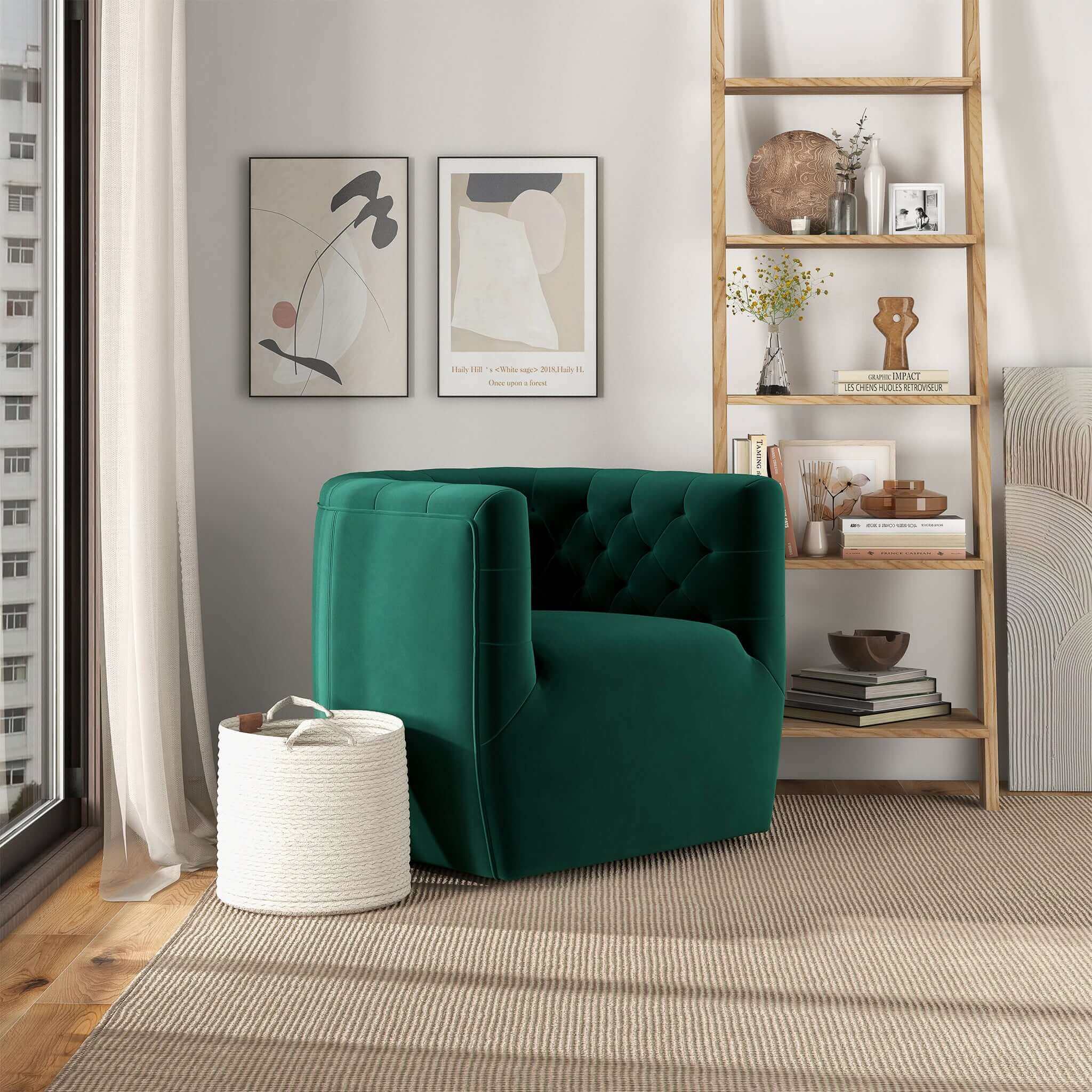 Delaney - Ergonomic Design Swivel Chair - Image 34