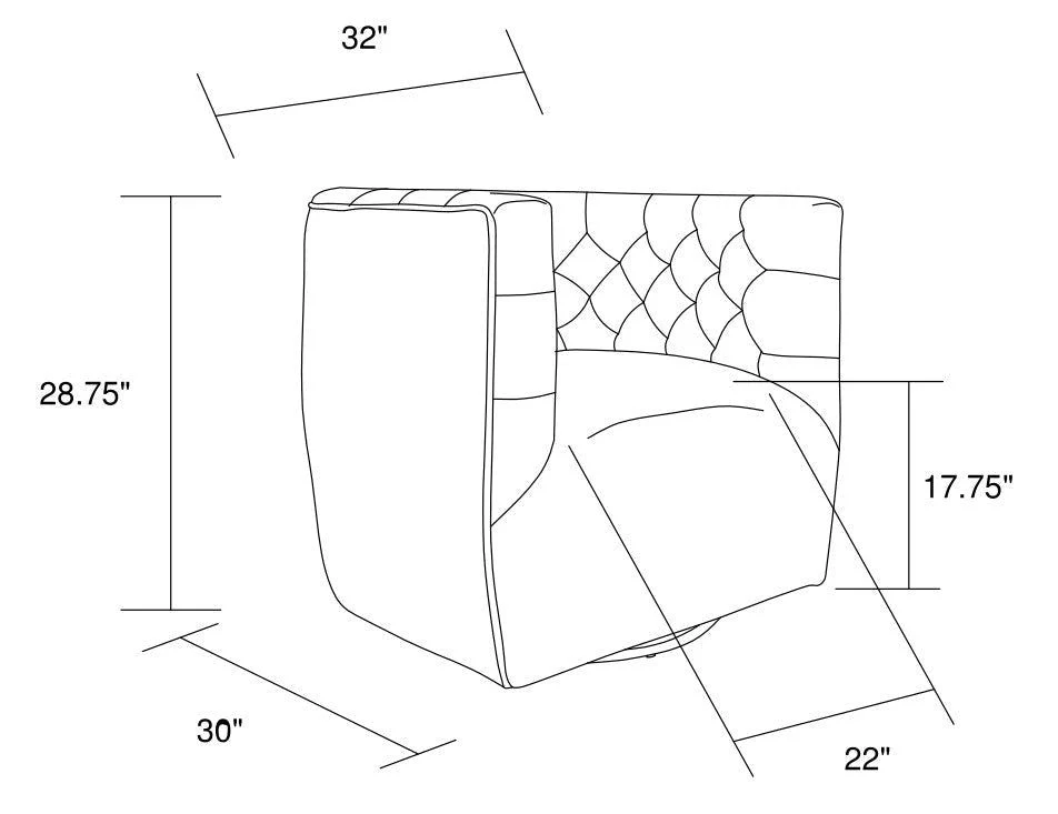 Delaney - Ergonomic Design Swivel Chair - Image 35