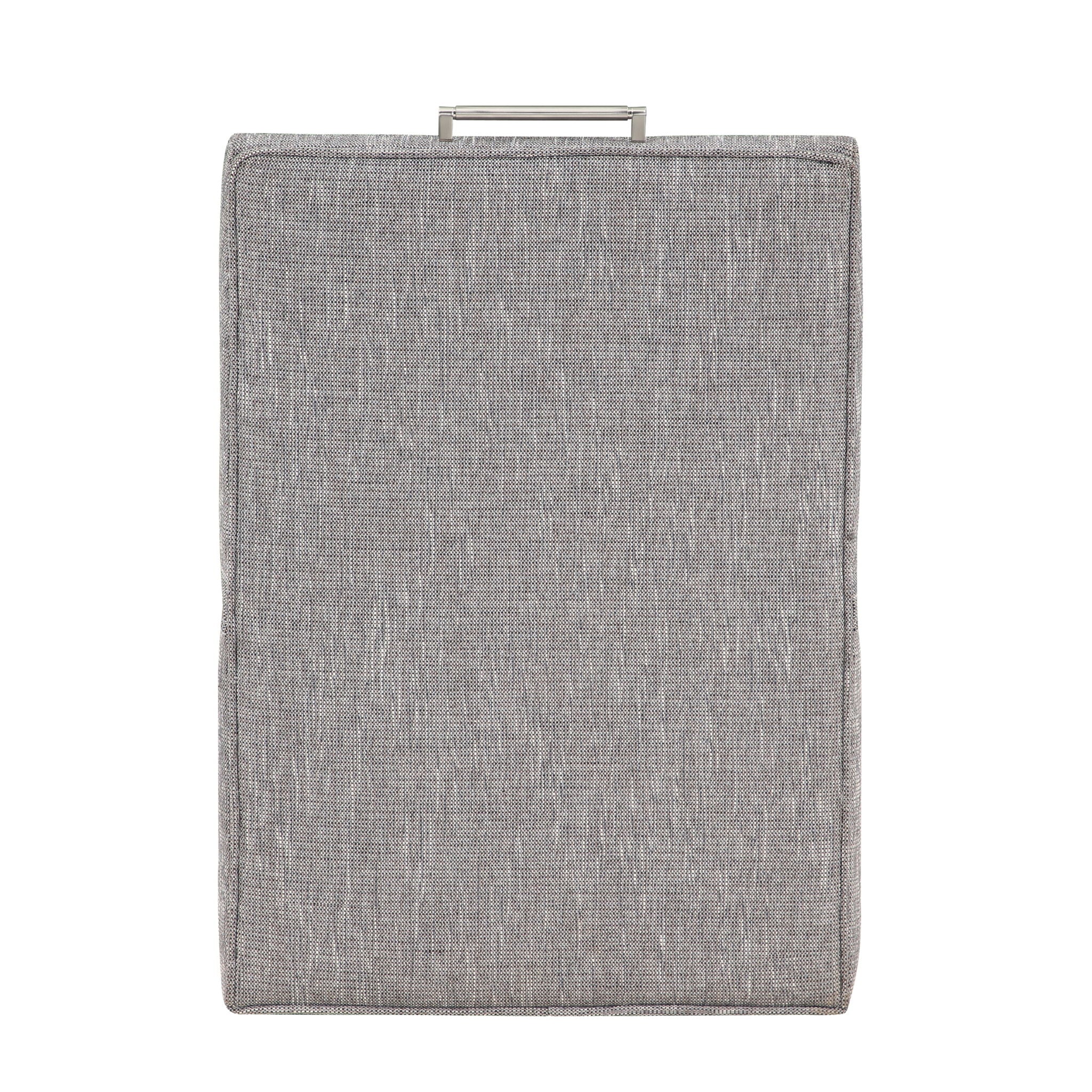 Della - Upholstered Castered Chair - Gray - Image 5