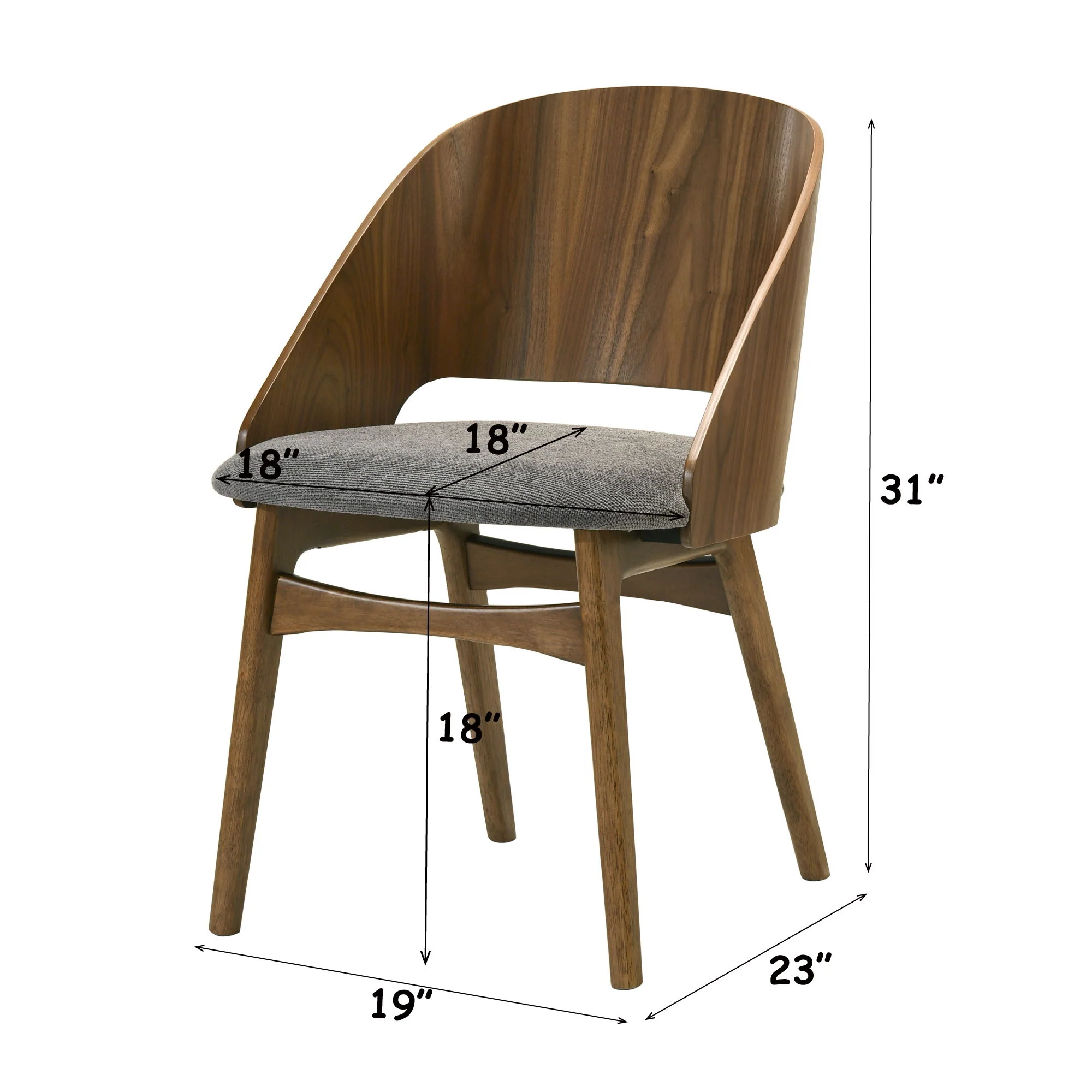 Delmon - Side Chair (Set of 2) - Dark Walnut - Image 6