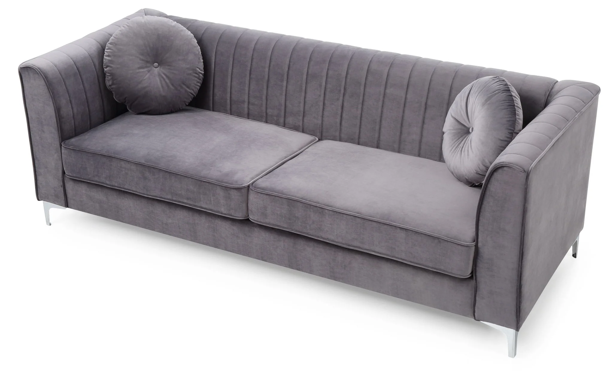 Delray - Micro Suede Sofa - Image 14