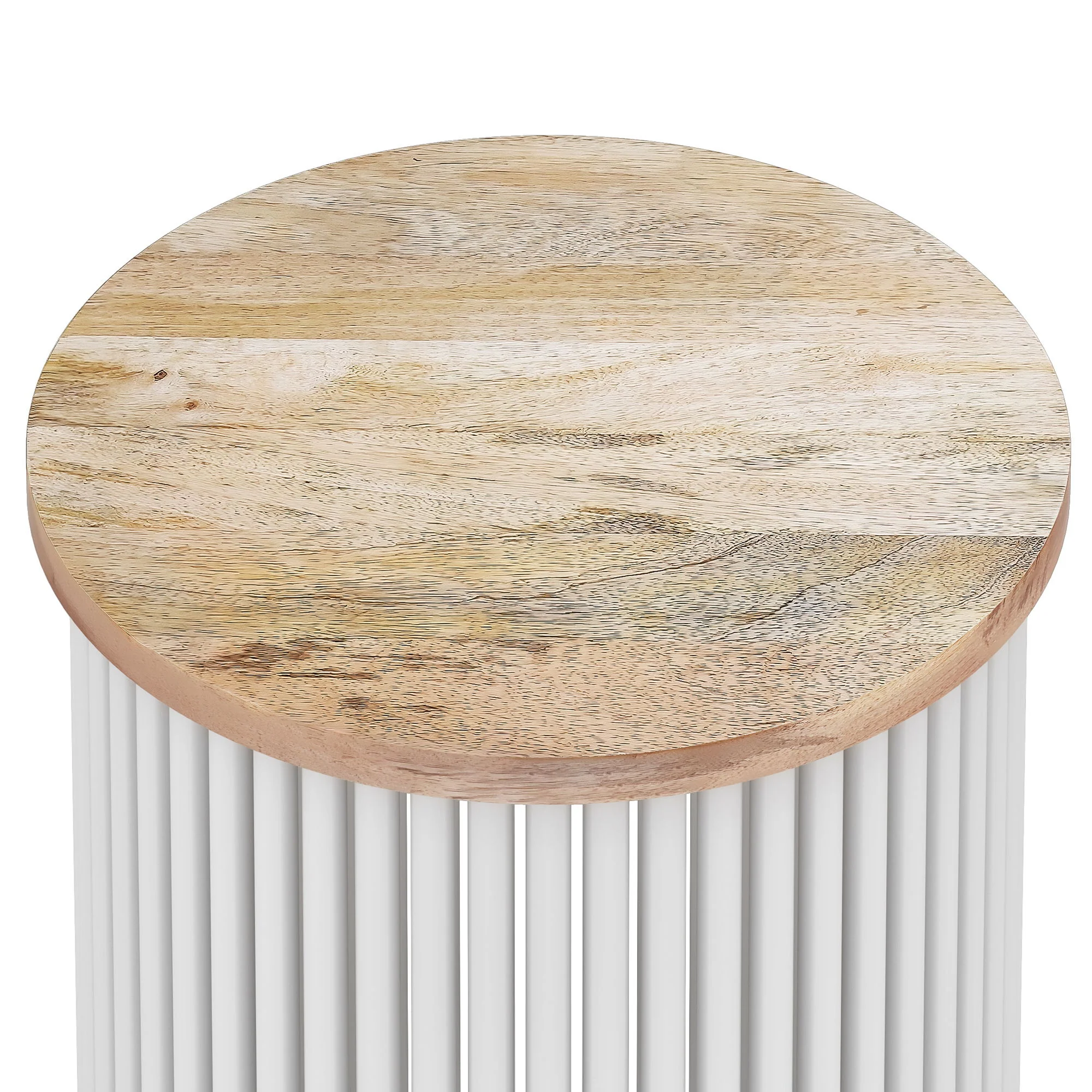 Demy - Handcrafted Metal Accent Table - Image 24