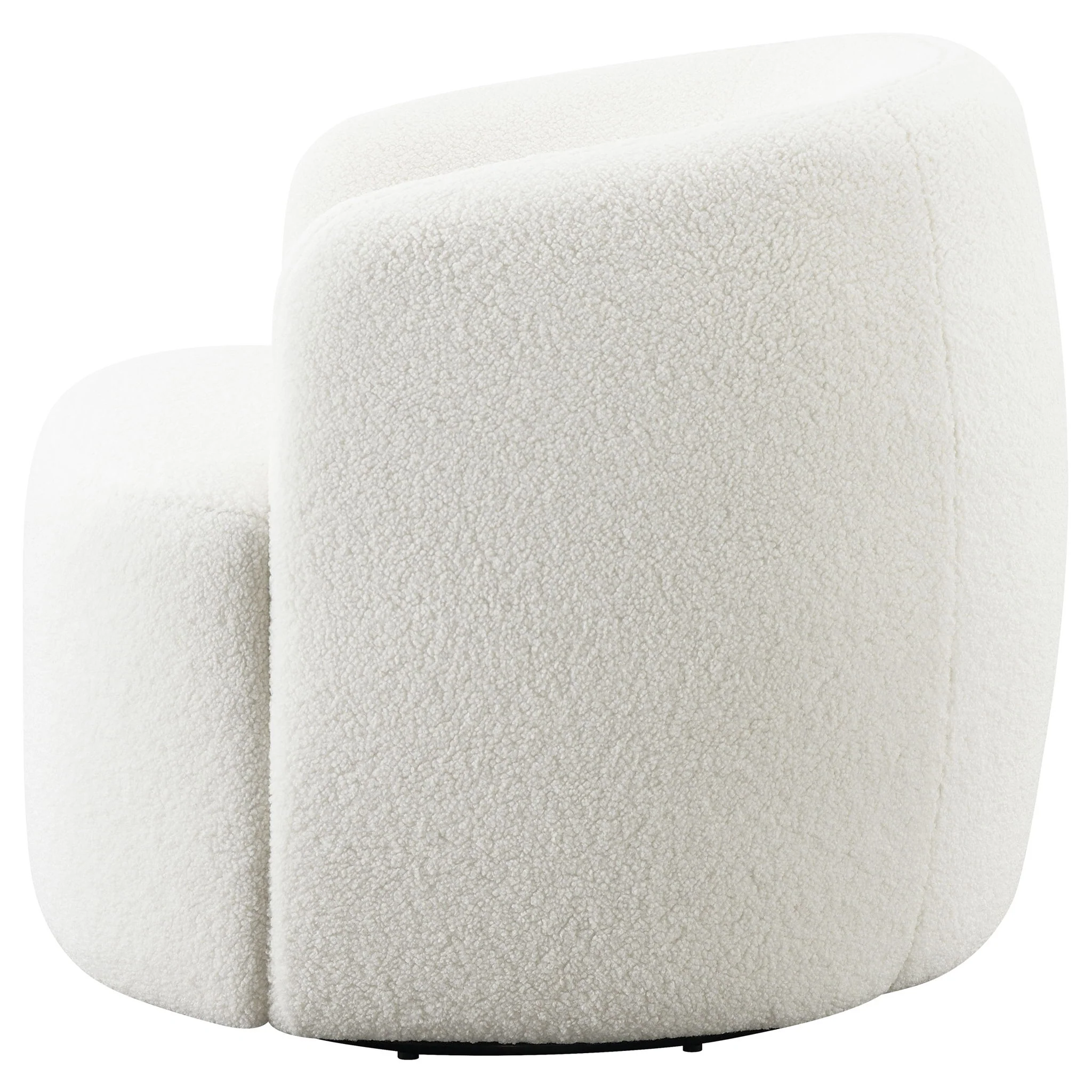 Denae - Upholstered Swivel Chair - Ivory - Image 5