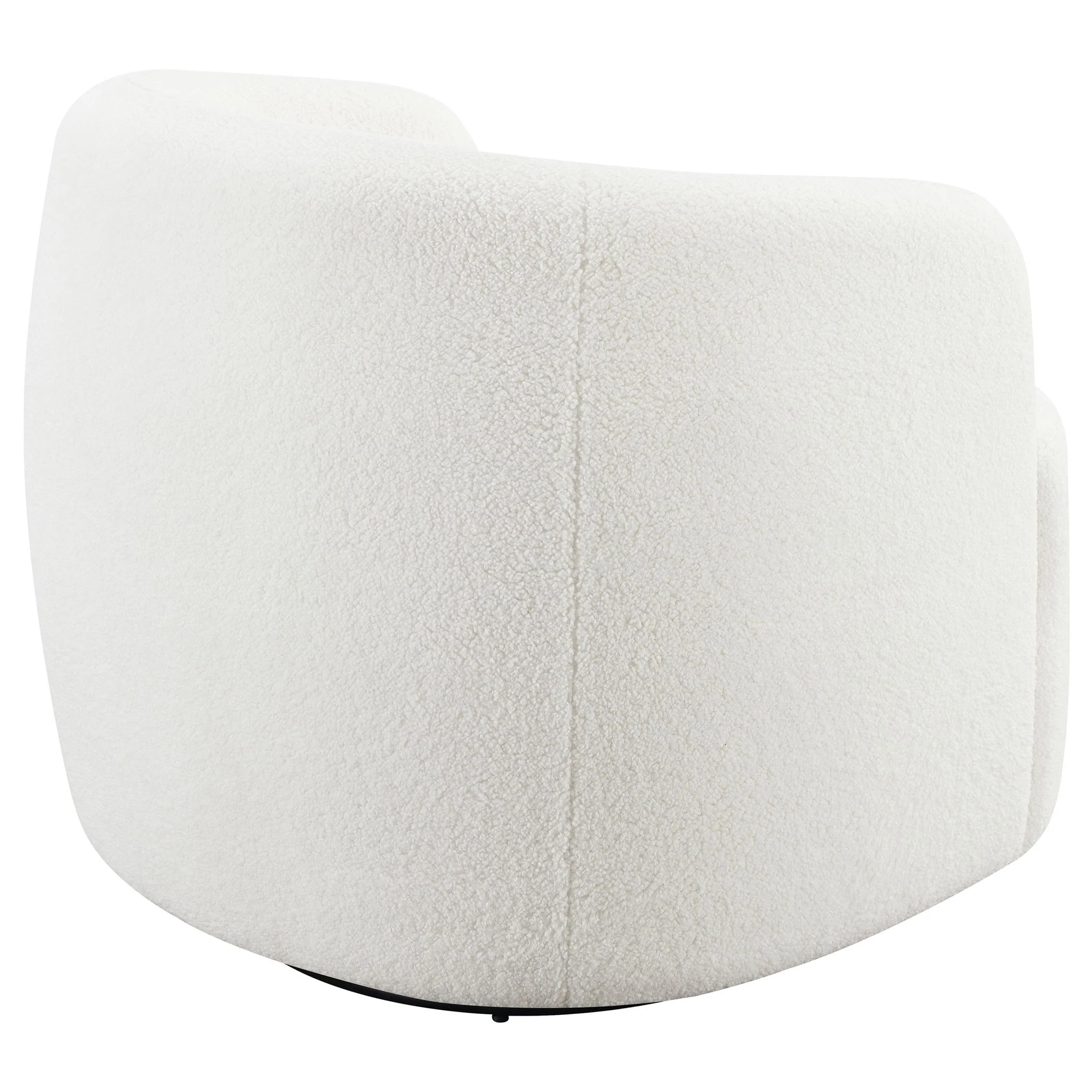 Denae - Upholstered Swivel Chair - Ivory - Image 6