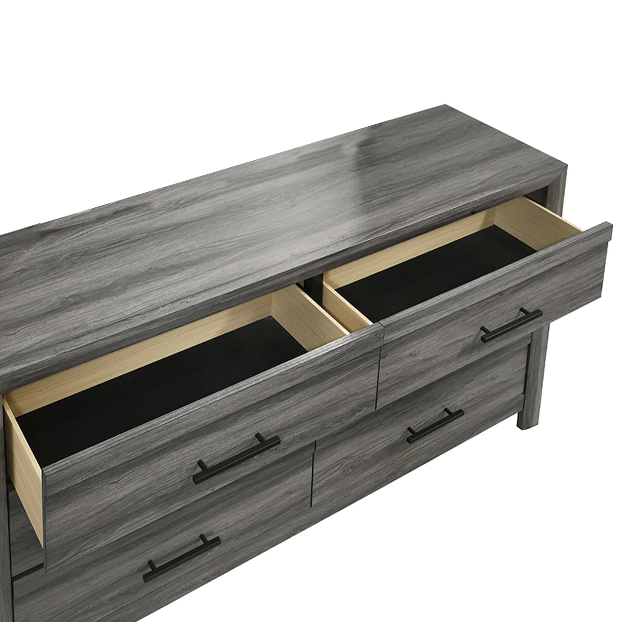 Denver - 6 Drawer Dresser - Gray - Image 6