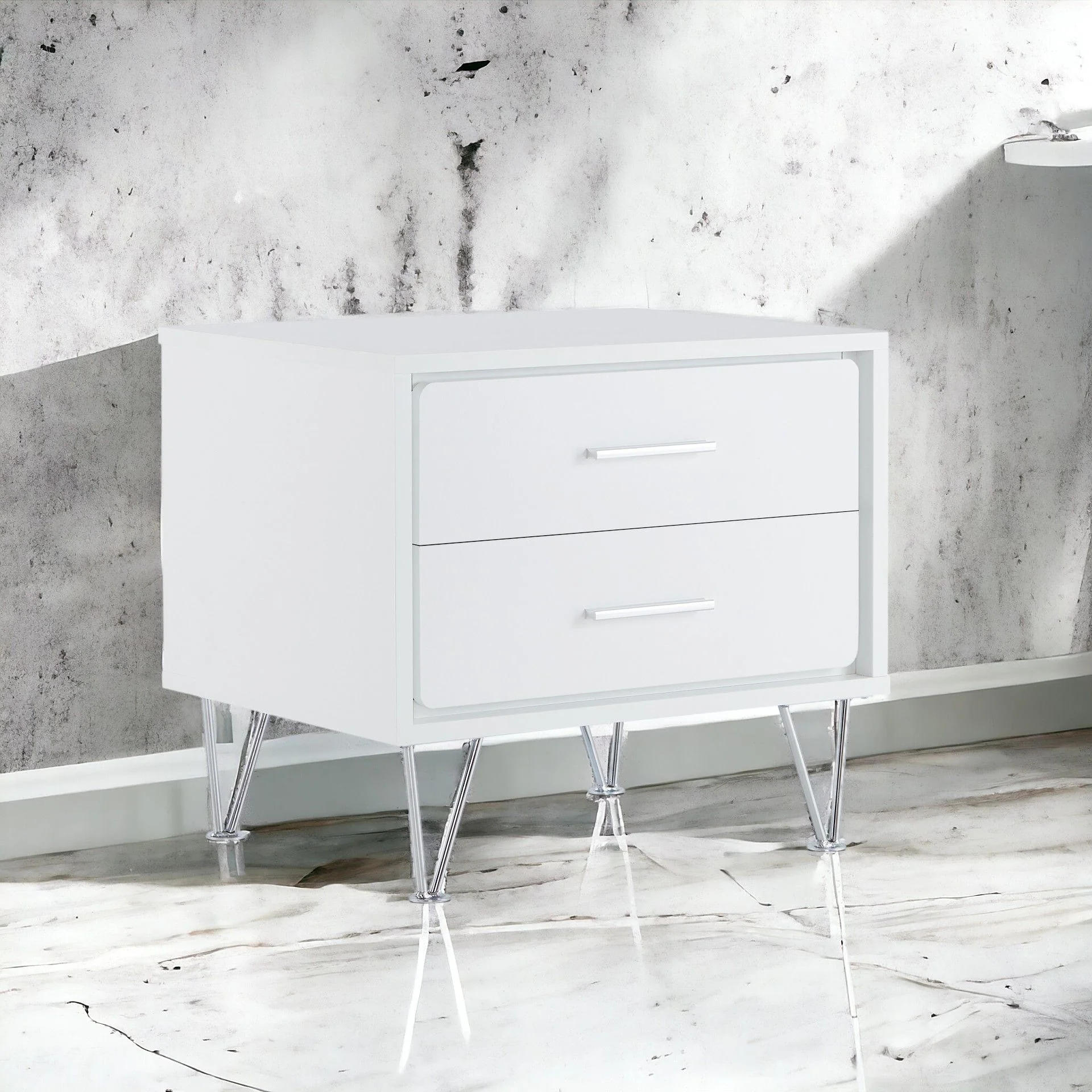 Deoss - Accent Table - White - Image 3